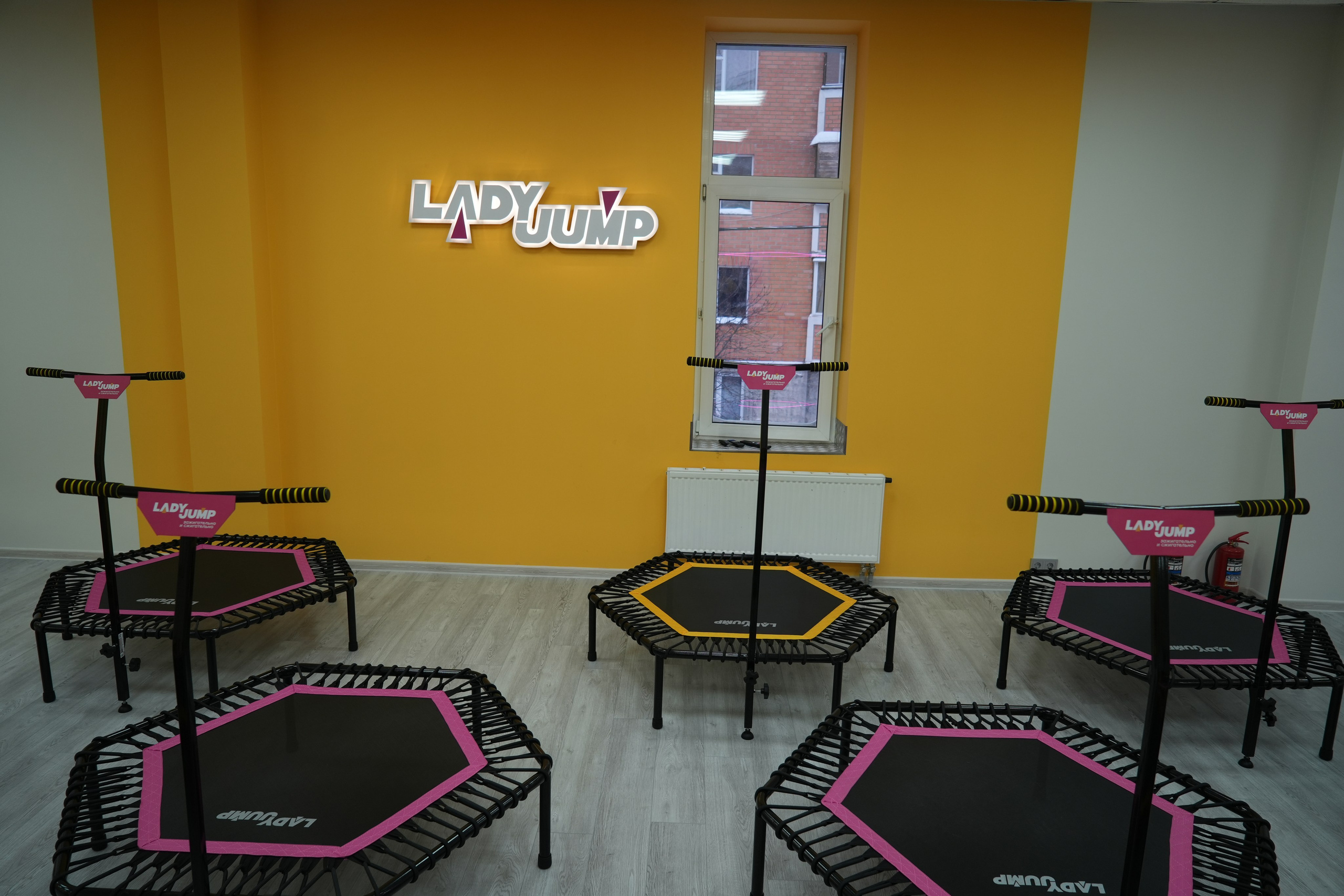 Открытие батутного центра «Lady Jump». Видеограф и Фотограф в Москве