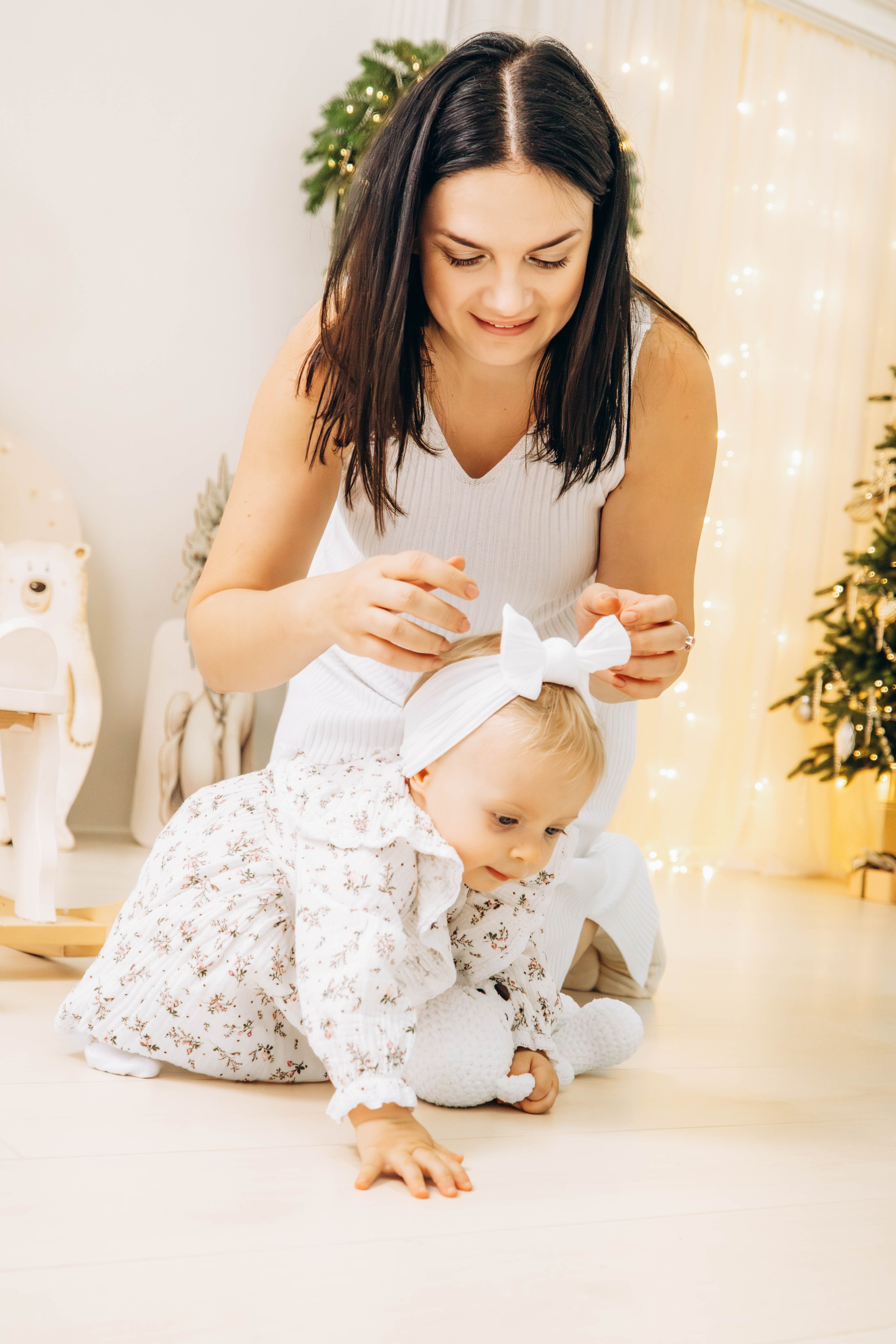 Съемка на годик малышки. Студия «LuLu». Фотограф Москва Валерия Веденина