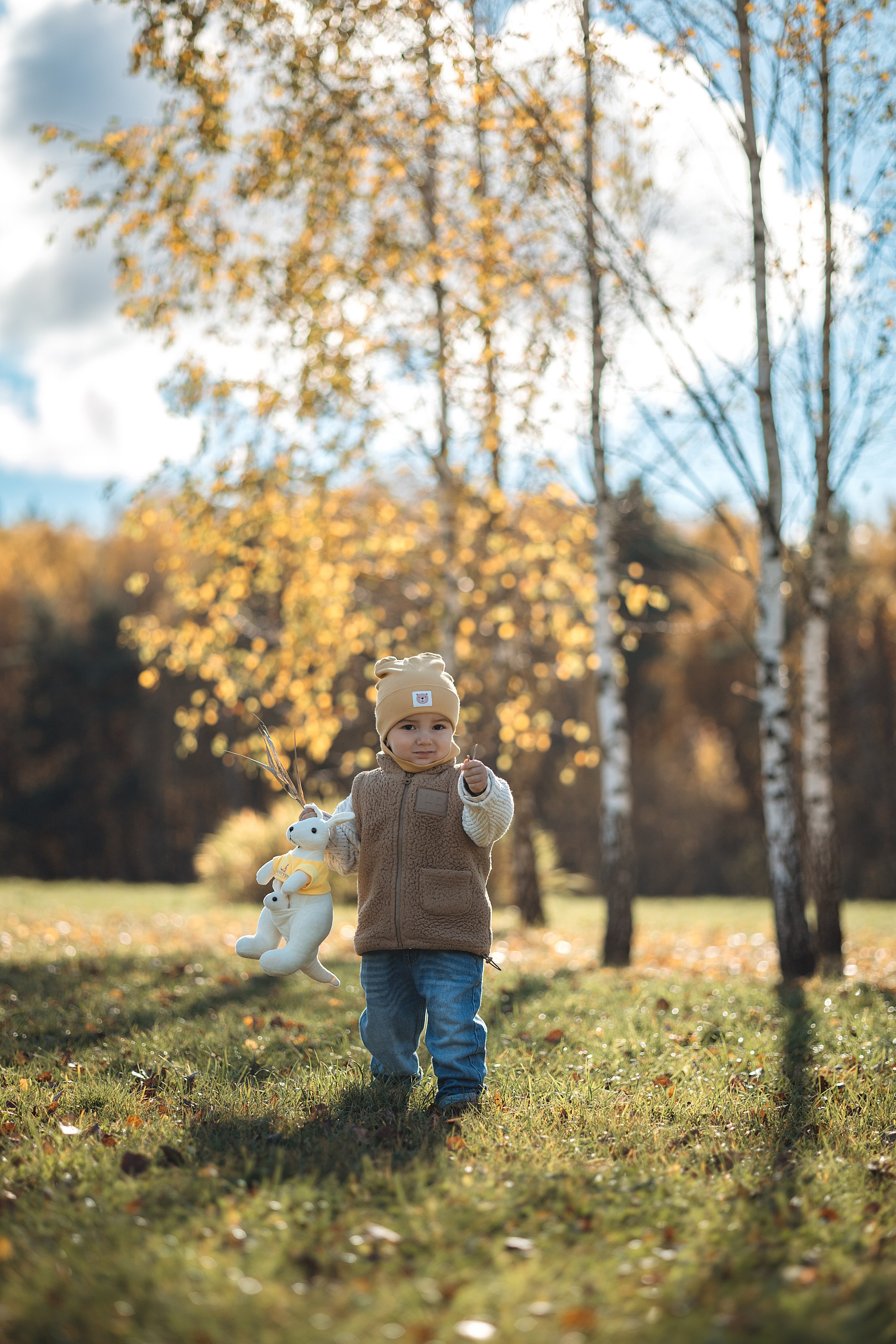 Осенняя семейная съемка. Фотограф Анималист в Москве Анастасия Жучкова