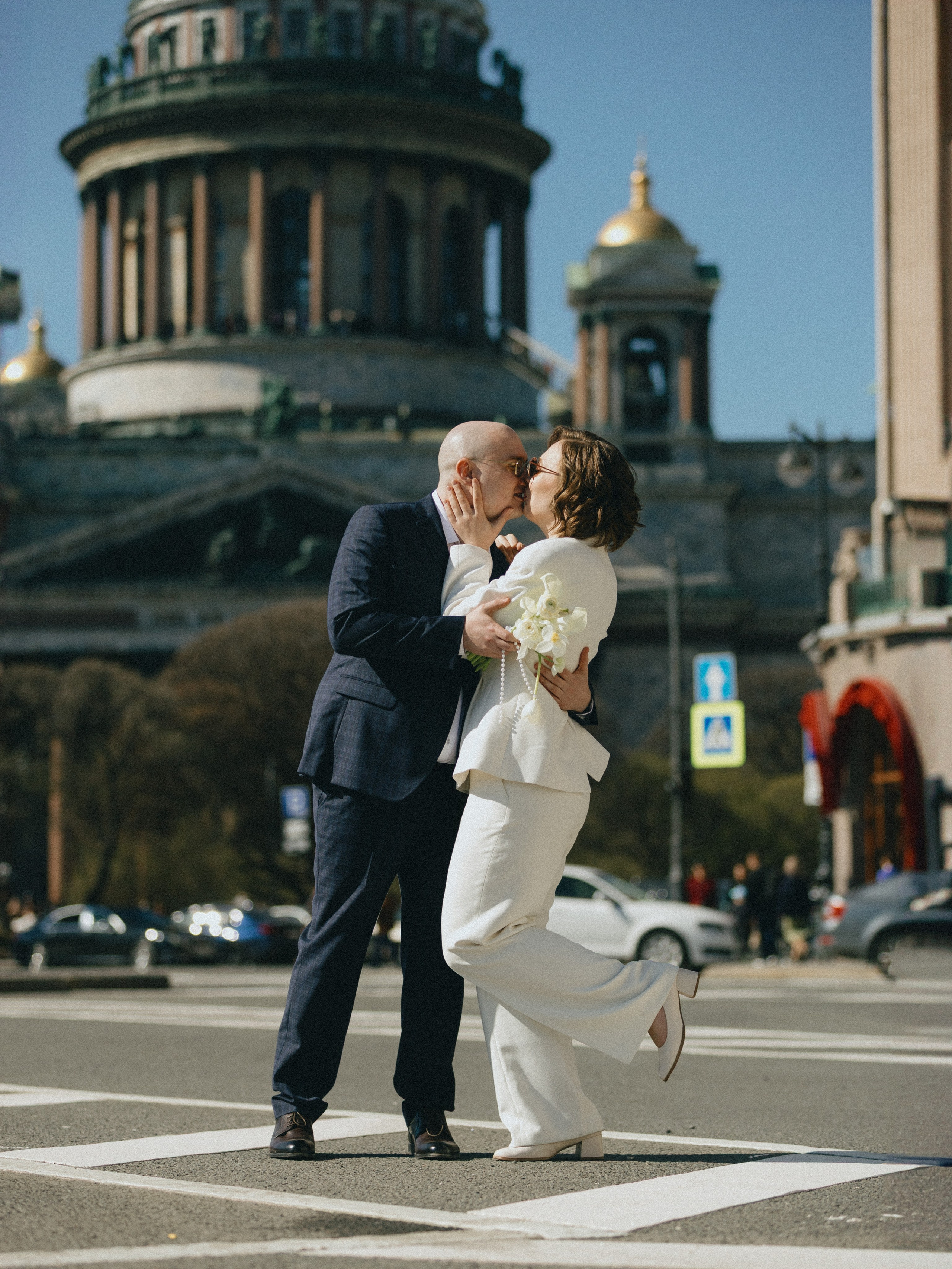 Свадебная фотосессия в Питере из Москвы. Свадебный фотограф СПБ