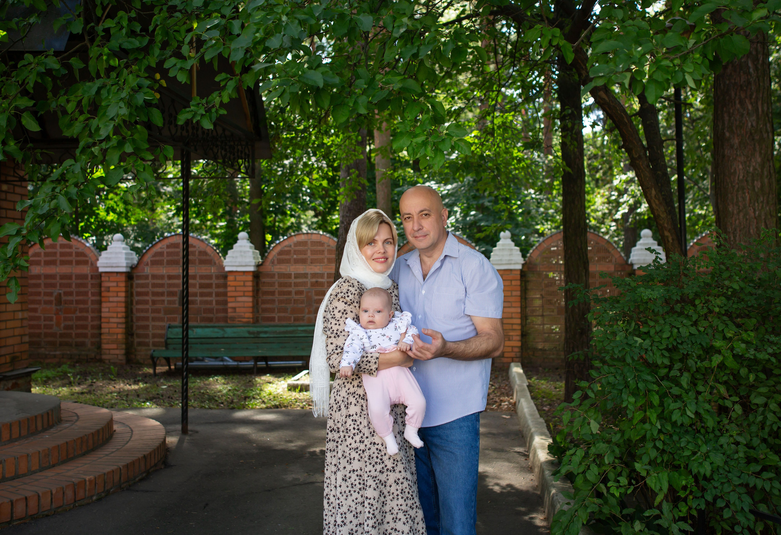 Крещение Веры. Храм преподобного Саввы Сторожевского. Семейный и детский фотограф Анна Петракова