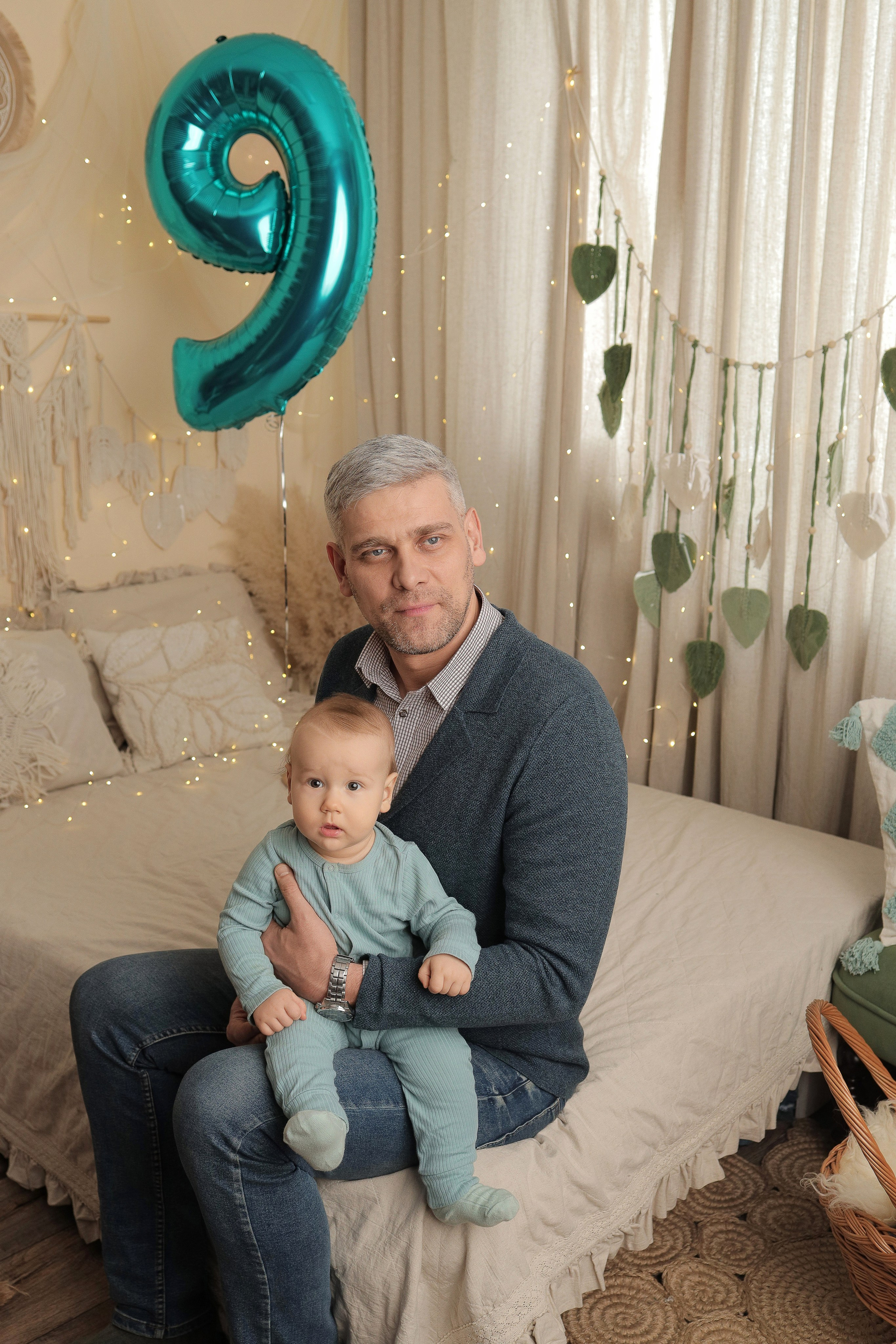 Миша, 9 месяцев. Фотограф новорожденных в Новокузнецке Анна Горошникова