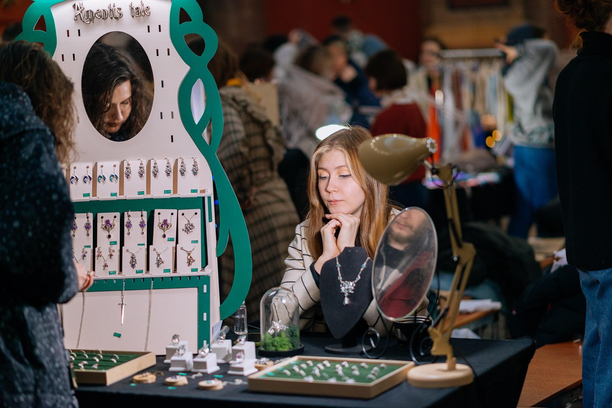 Ёлка. Ярмарка в Академии Штиглица. Декабрь 24. Репортажный фотограф в Санкт-Петербурге Анастасия Клёпова