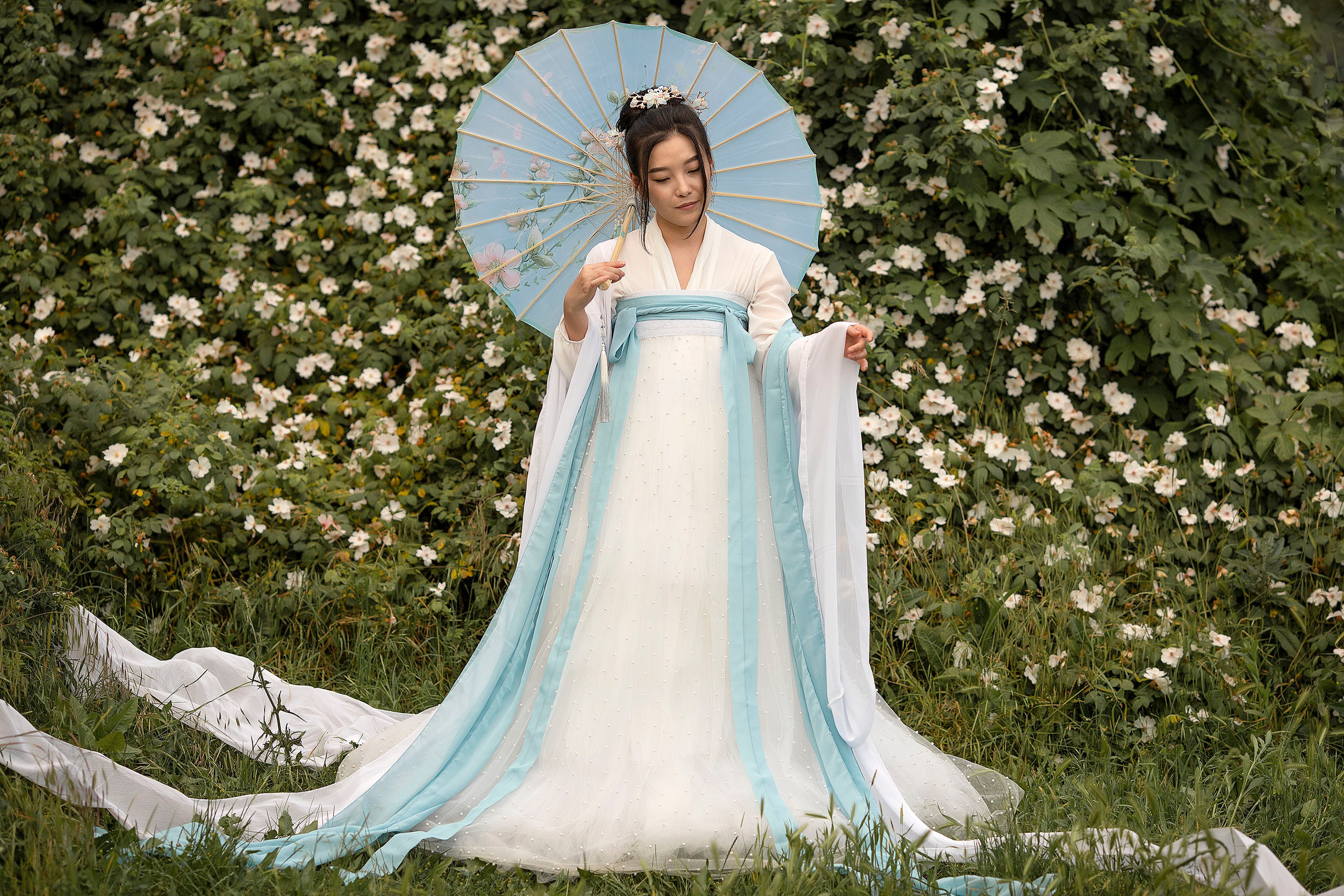 Фотопроект «Ханьфу». Женский и портретный фотограф Мила Прошина. Краснодаар