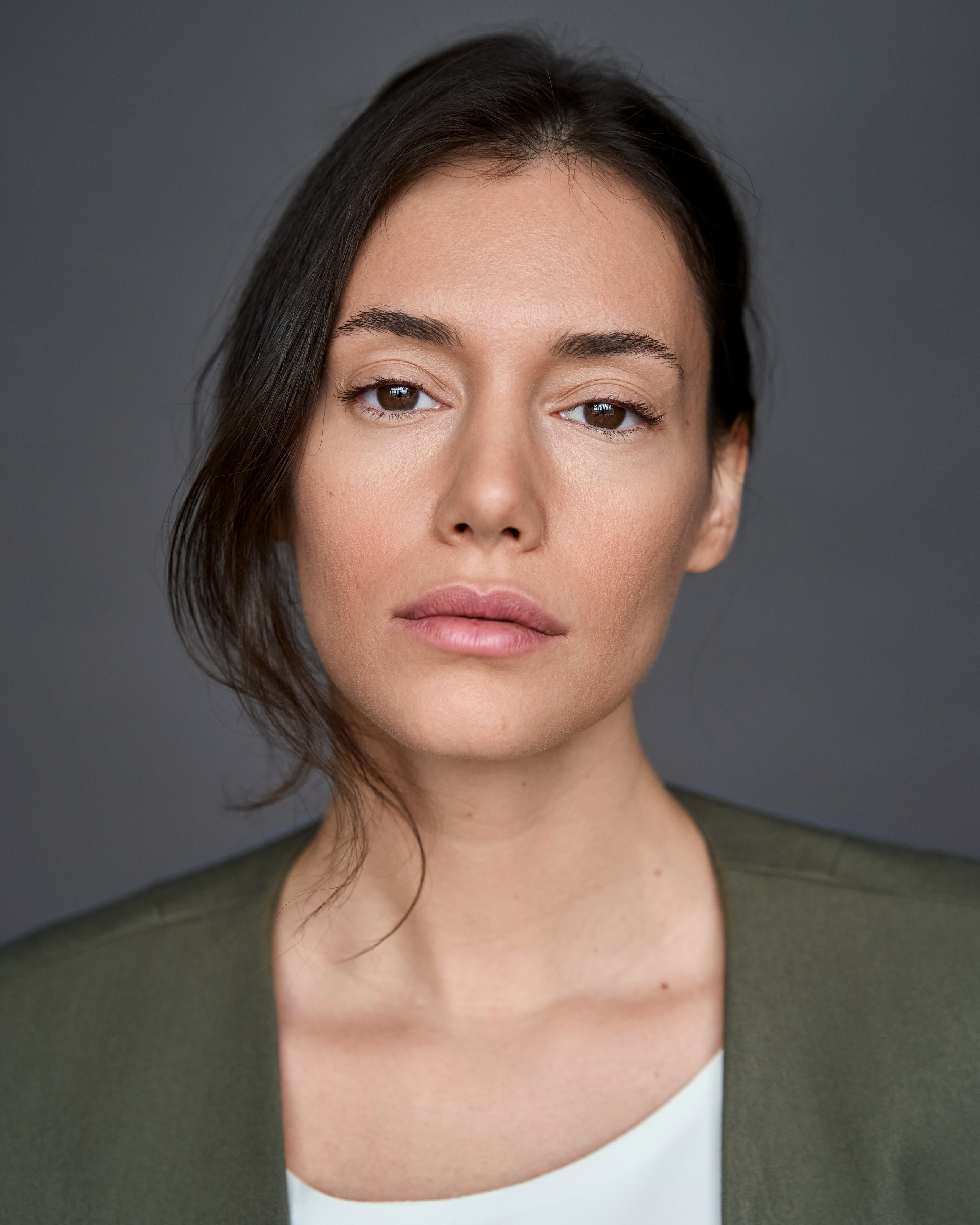 Актерское портфолио с естественным светом