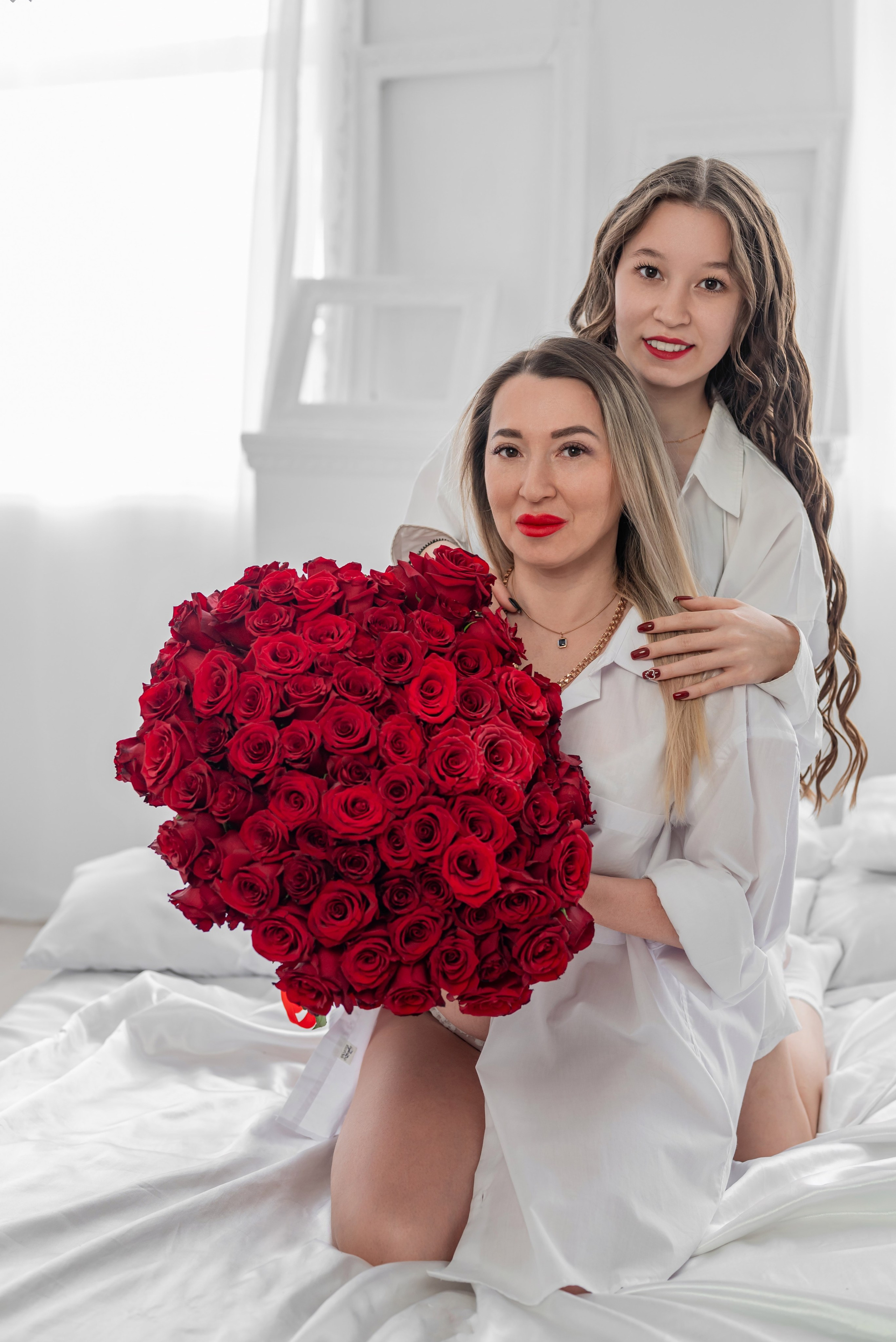 Фотопроект *101 красная роза* 2024 г. Фотограф в городе Салават