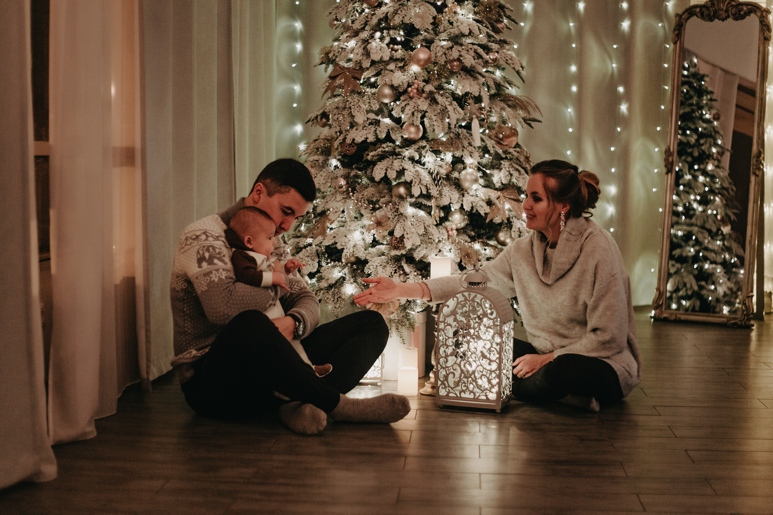 Первый новый год малыша. Фотограф Шелудкова Яна, город Тюмень