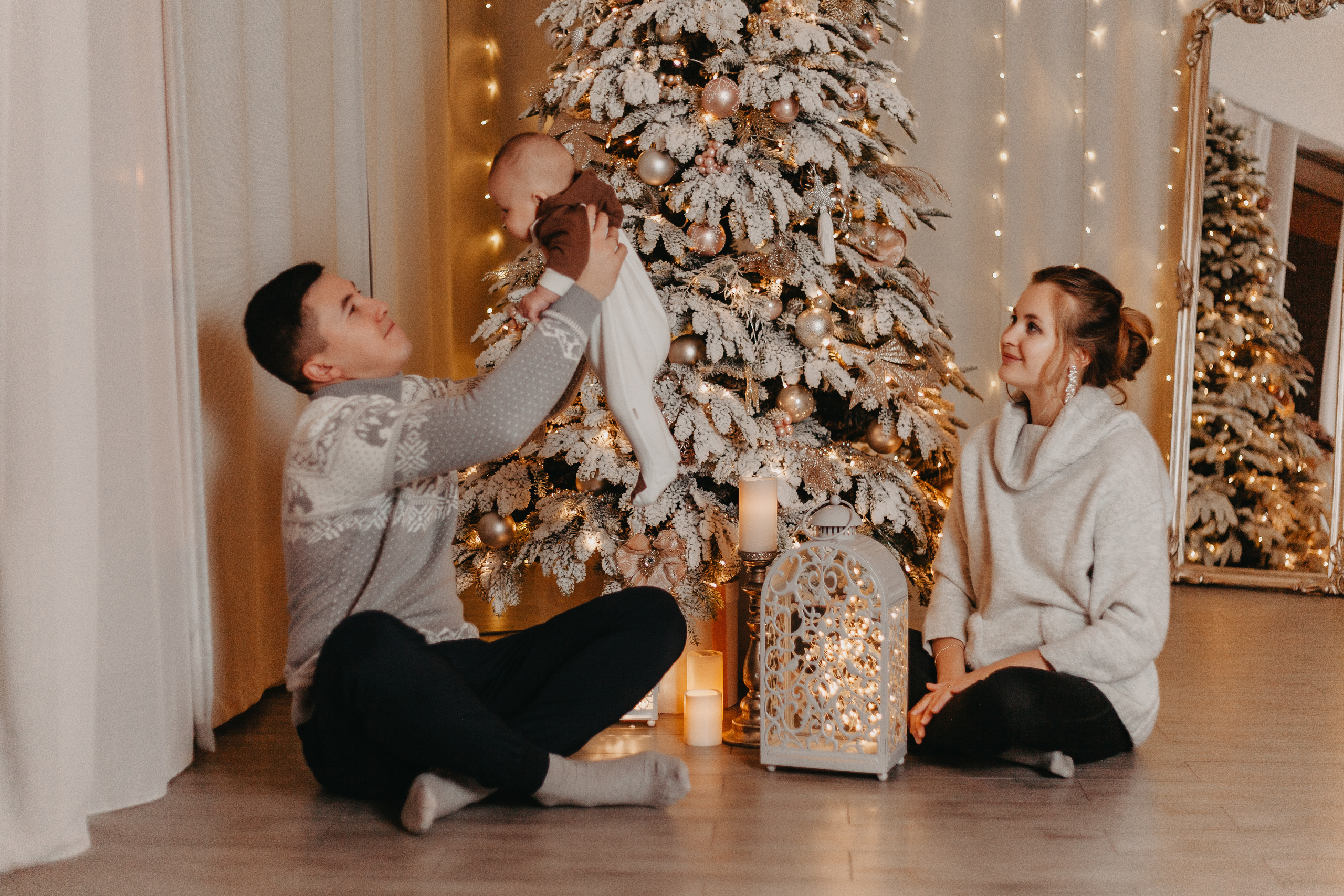 Первый новый год малыша. Фотограф Шелудкова Яна, город Тюмень