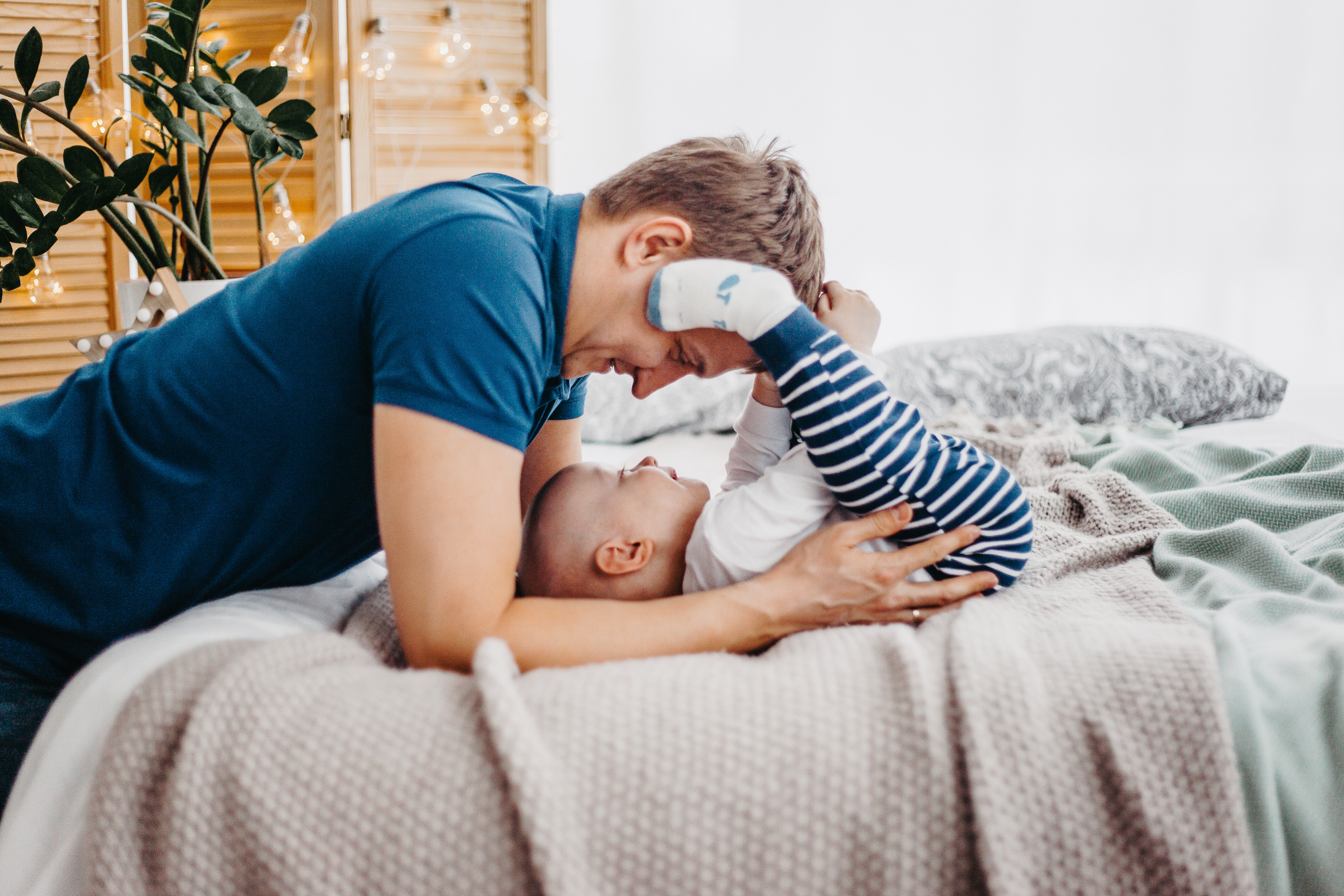 Семейная съёмка в студии. Фотограф Шелудкова Яна, город Тюмень