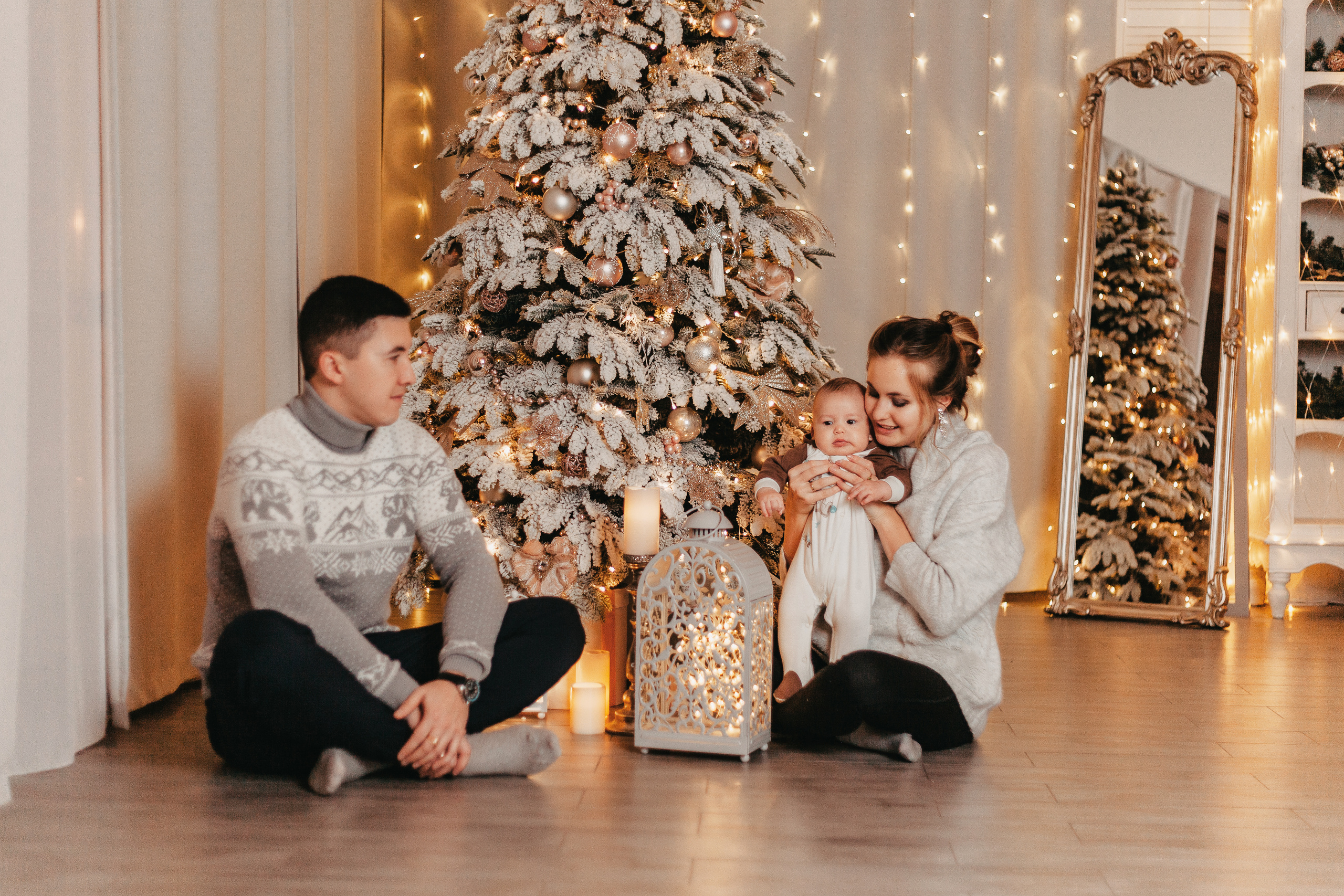 Первый новый год малыша. Фотограф Шелудкова Яна, город Тюмень