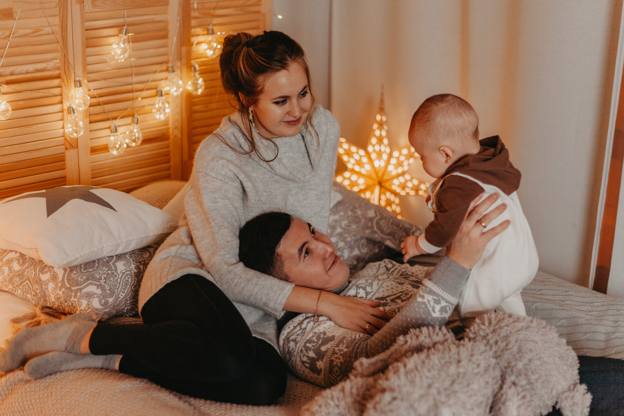 Первый новый год малыша. Фотограф Шелудкова Яна, город Тюмень