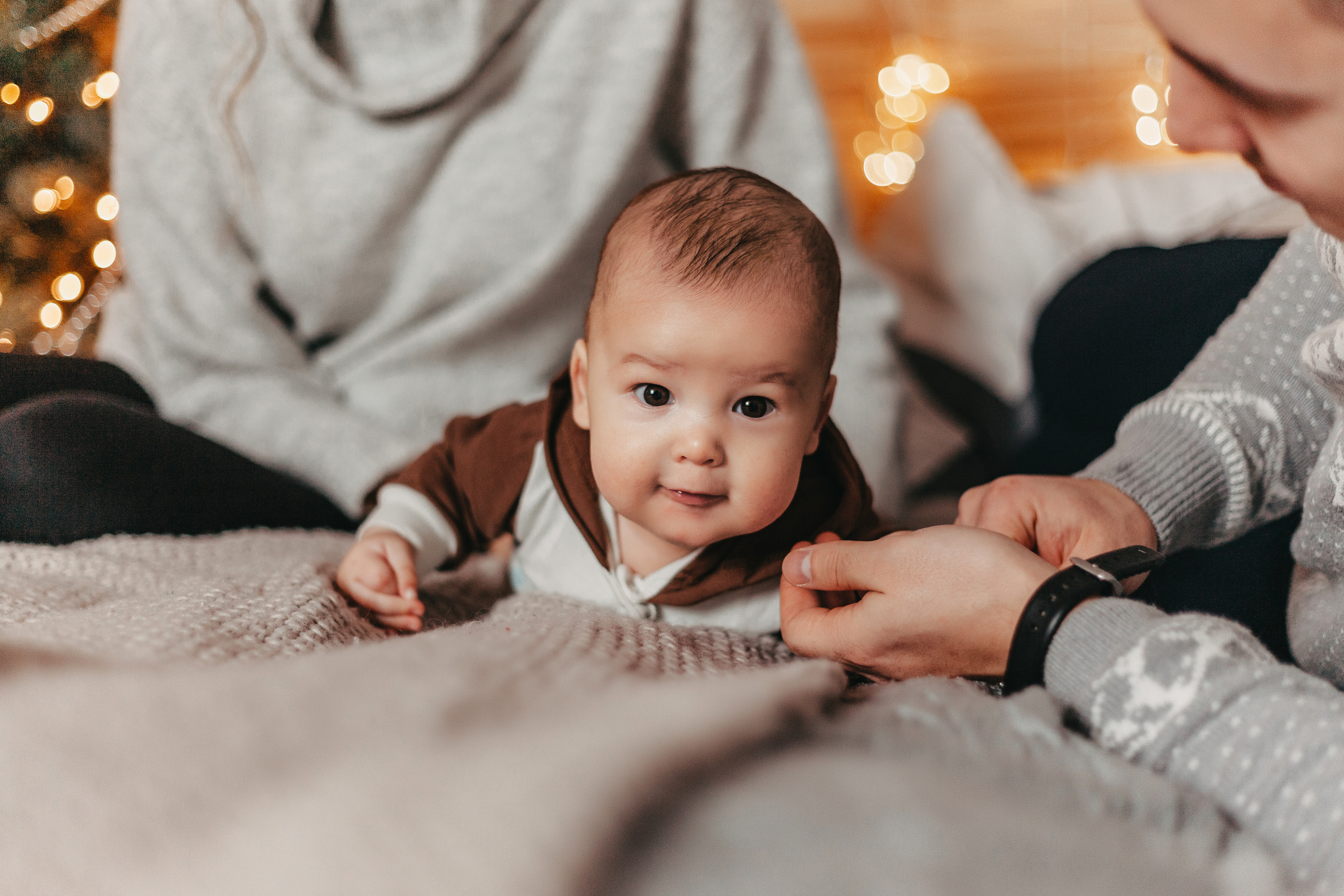 Первый новый год малыша. Фотограф Шелудкова Яна, город Тюмень