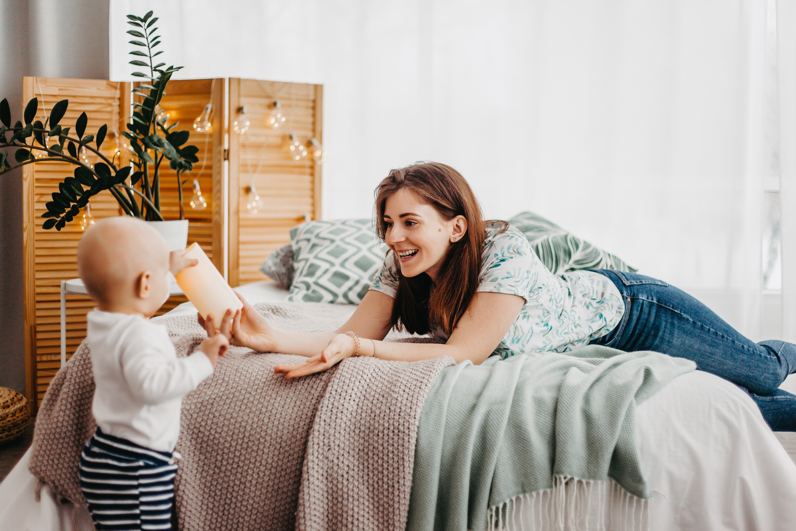 Семейная съёмка в студии. Фотограф Шелудкова Яна, город Тюмень