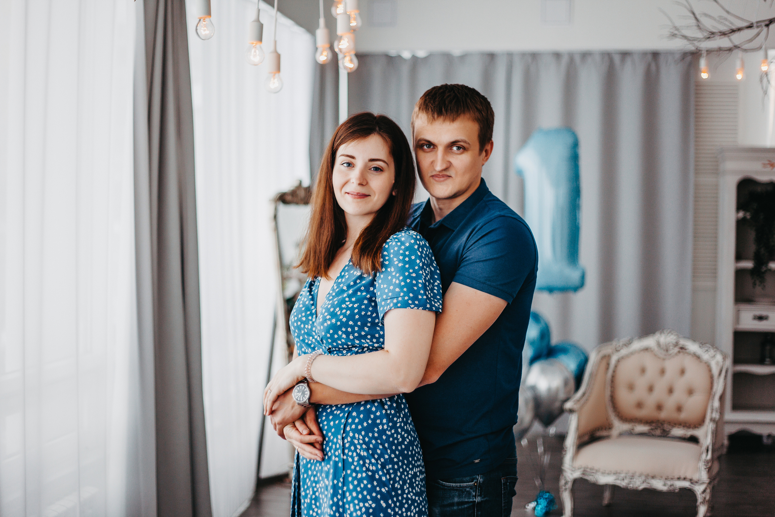 Семейная съёмка в студии. Фотограф Шелудкова Яна, город Тюмень