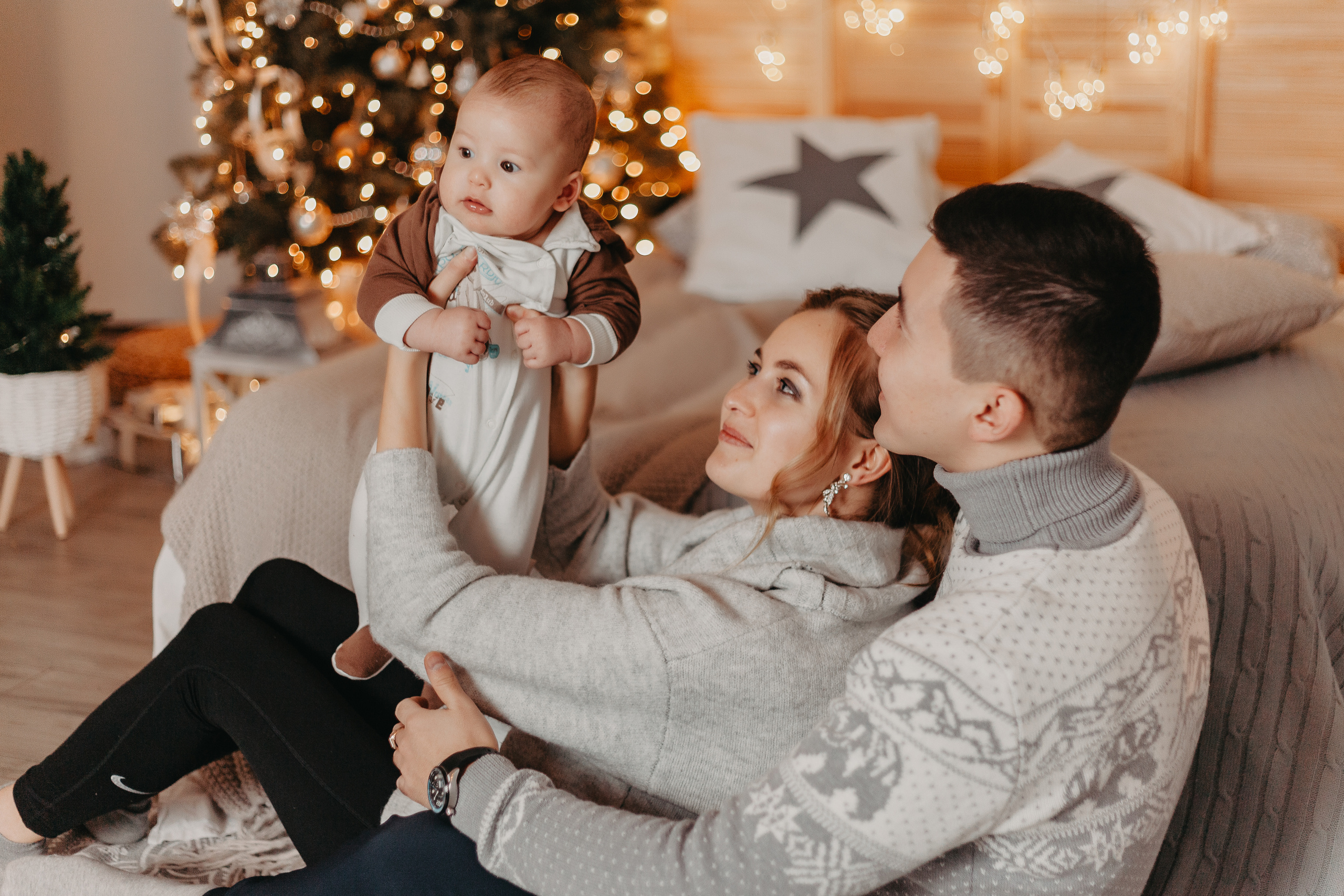 Первый новый год малыша. Фотограф Шелудкова Яна, город Тюмень