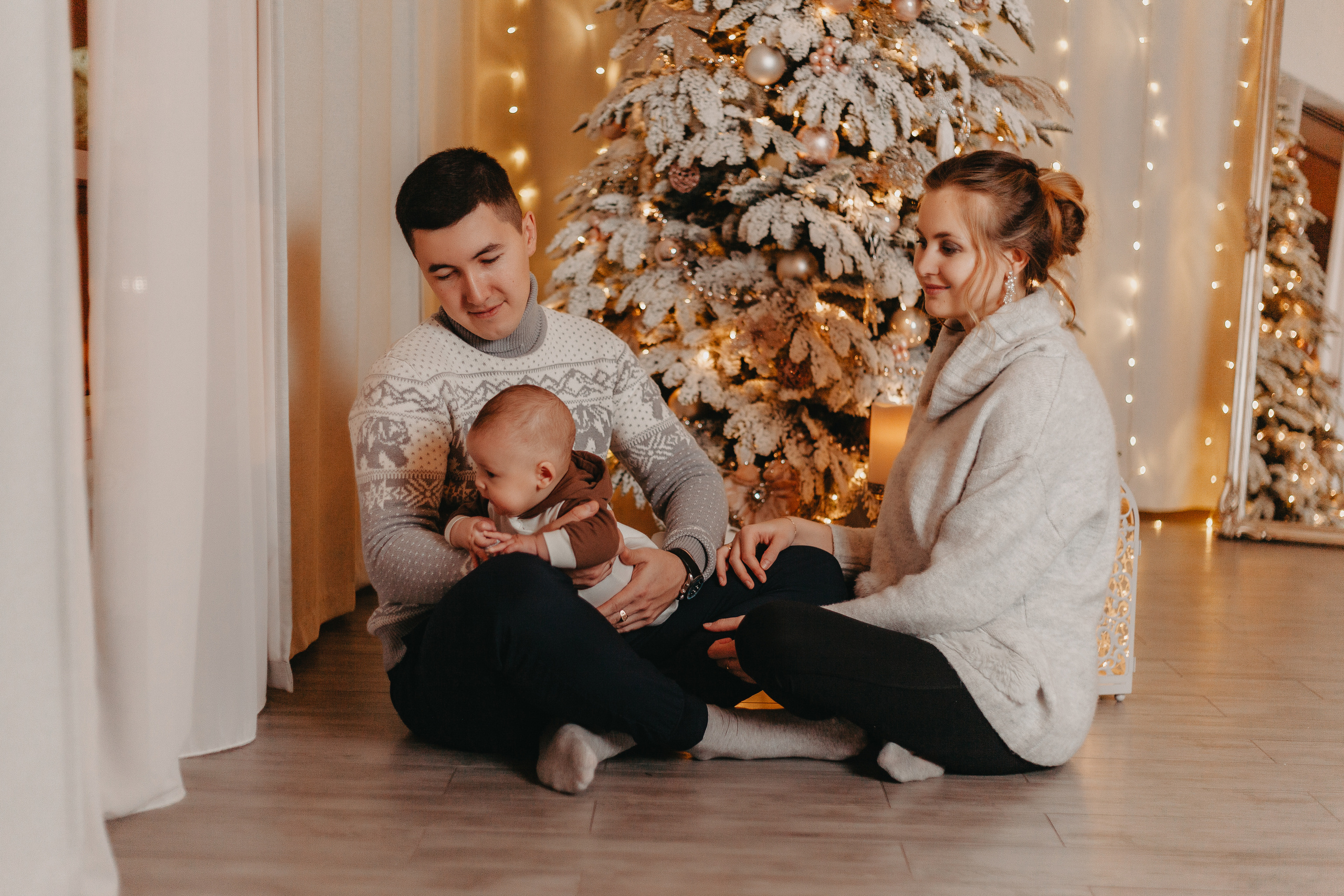 Первый новый год малыша. Фотограф Шелудкова Яна, город Тюмень