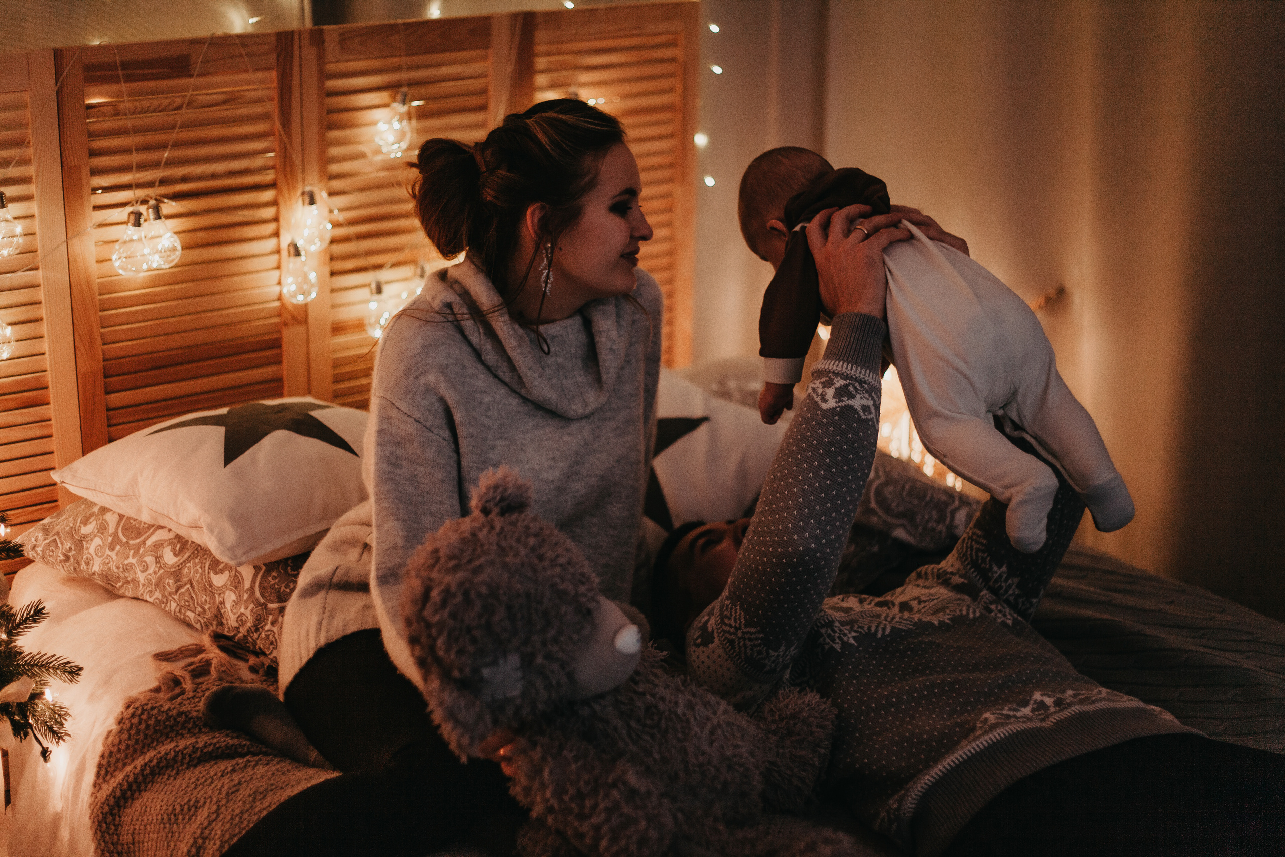 Первый новый год малыша. Фотограф Шелудкова Яна, город Тюмень