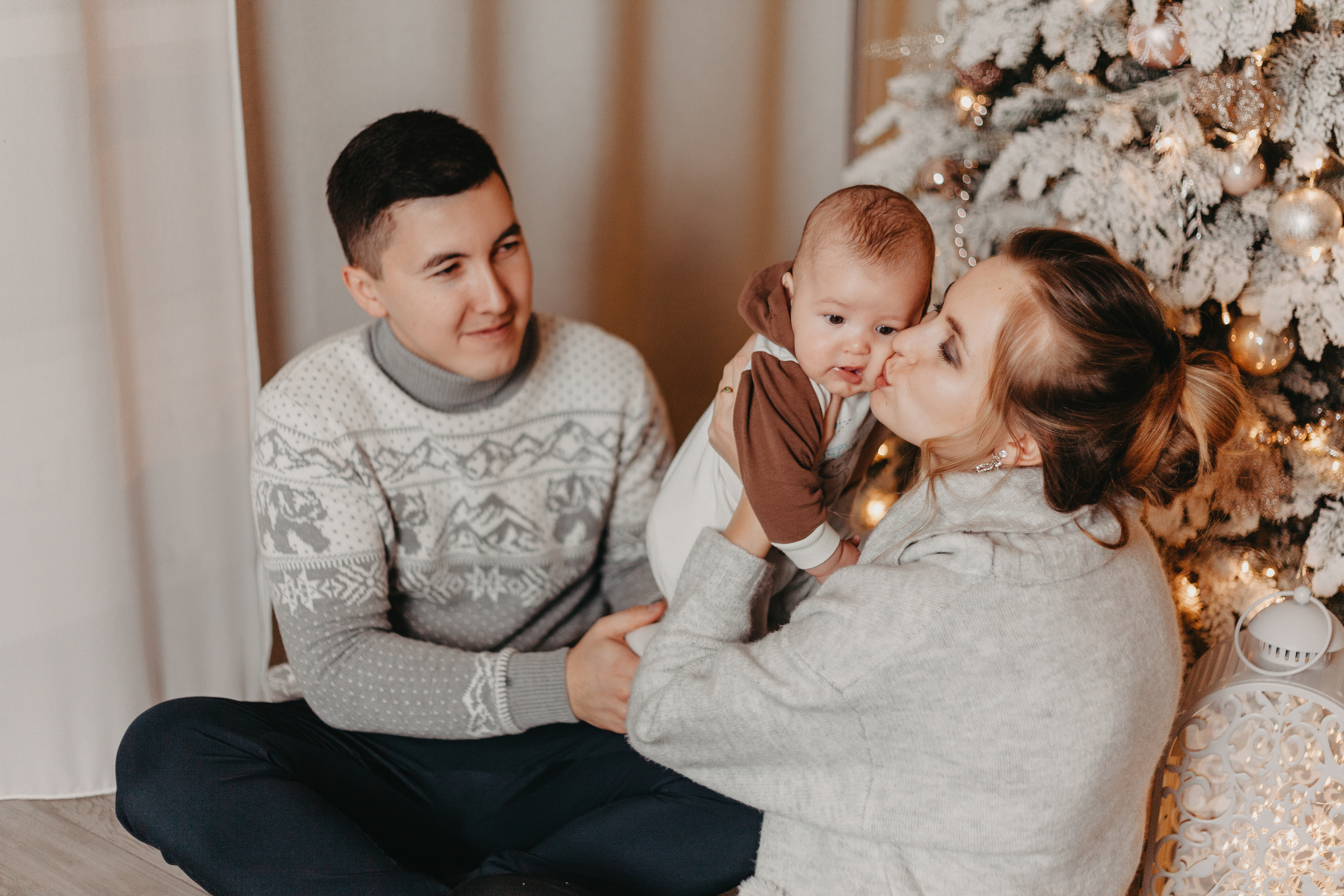 Первый новый год малыша. Фотограф Шелудкова Яна, город Тюмень