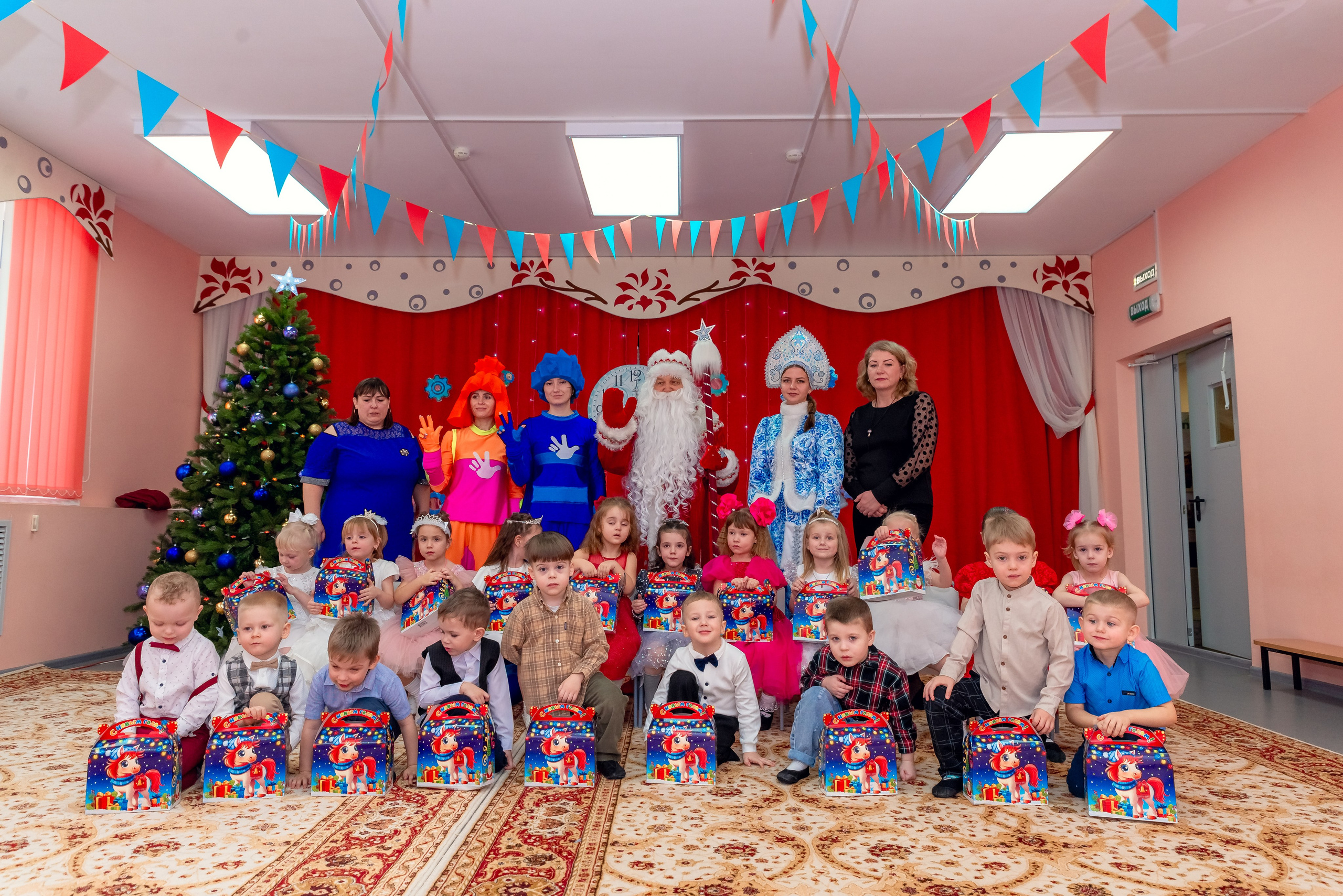 Утренник в саду. Фотограф Крещение Венчание Москва