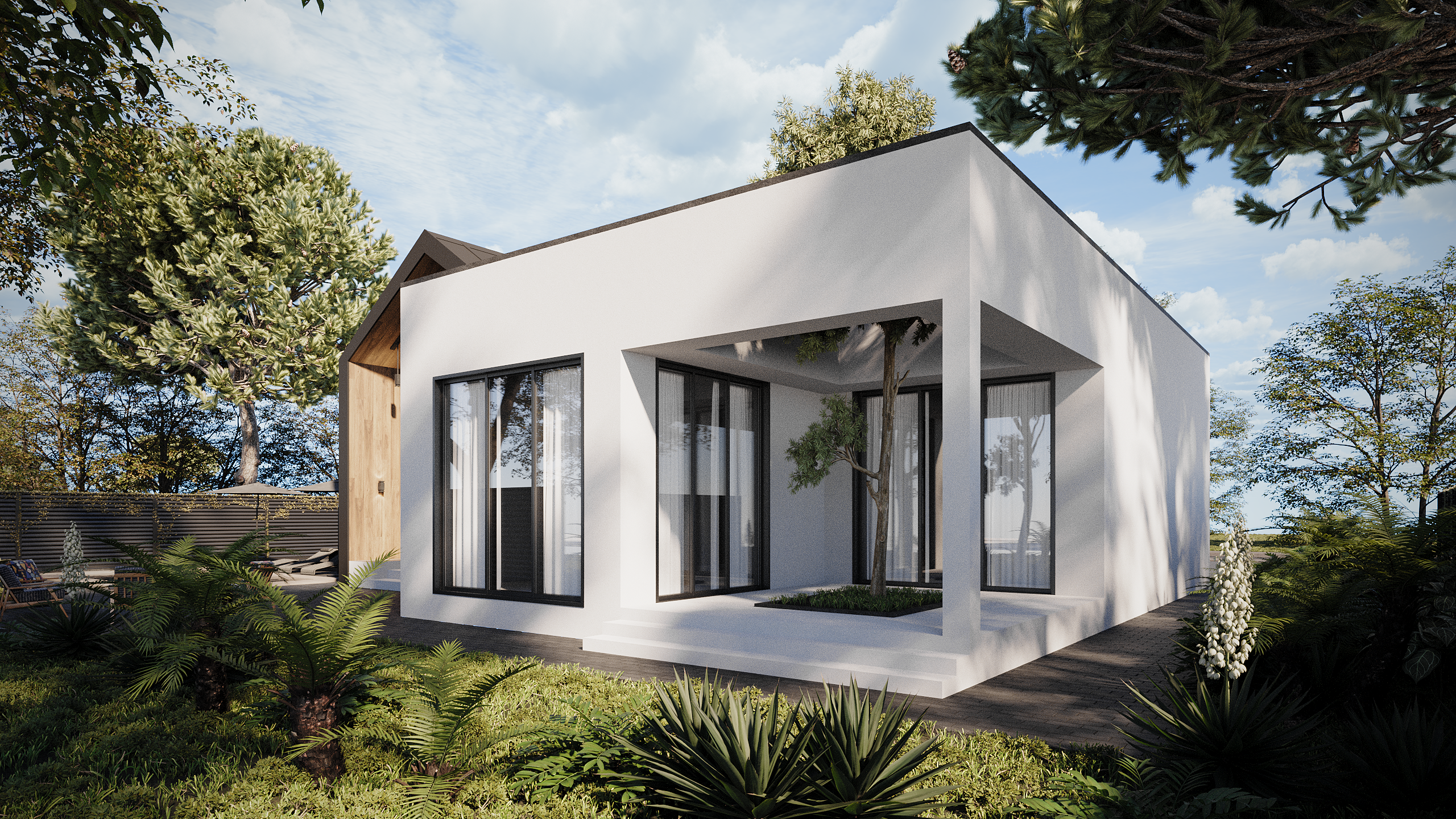 Коттедж. Студия 3d визуализации Arcviz