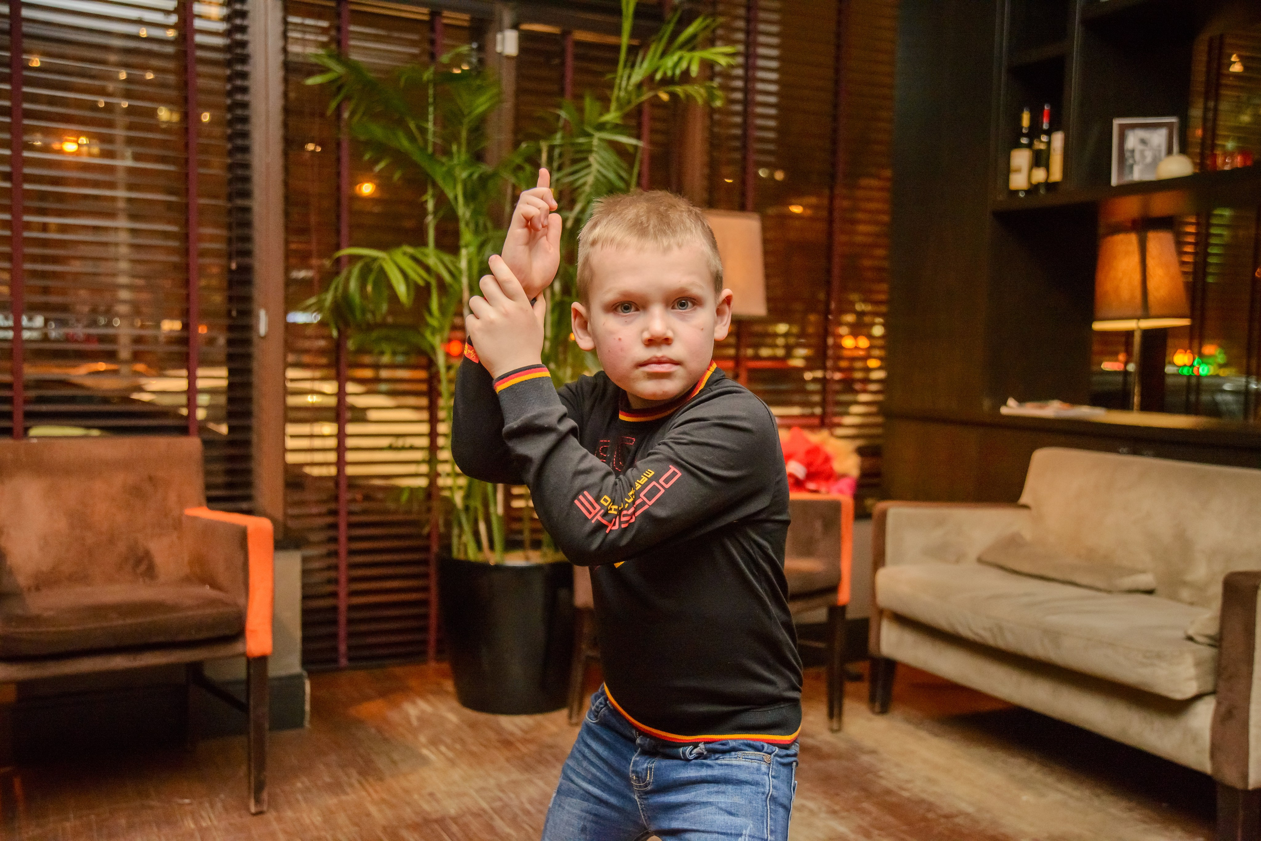 Детский день рождения в ресторане