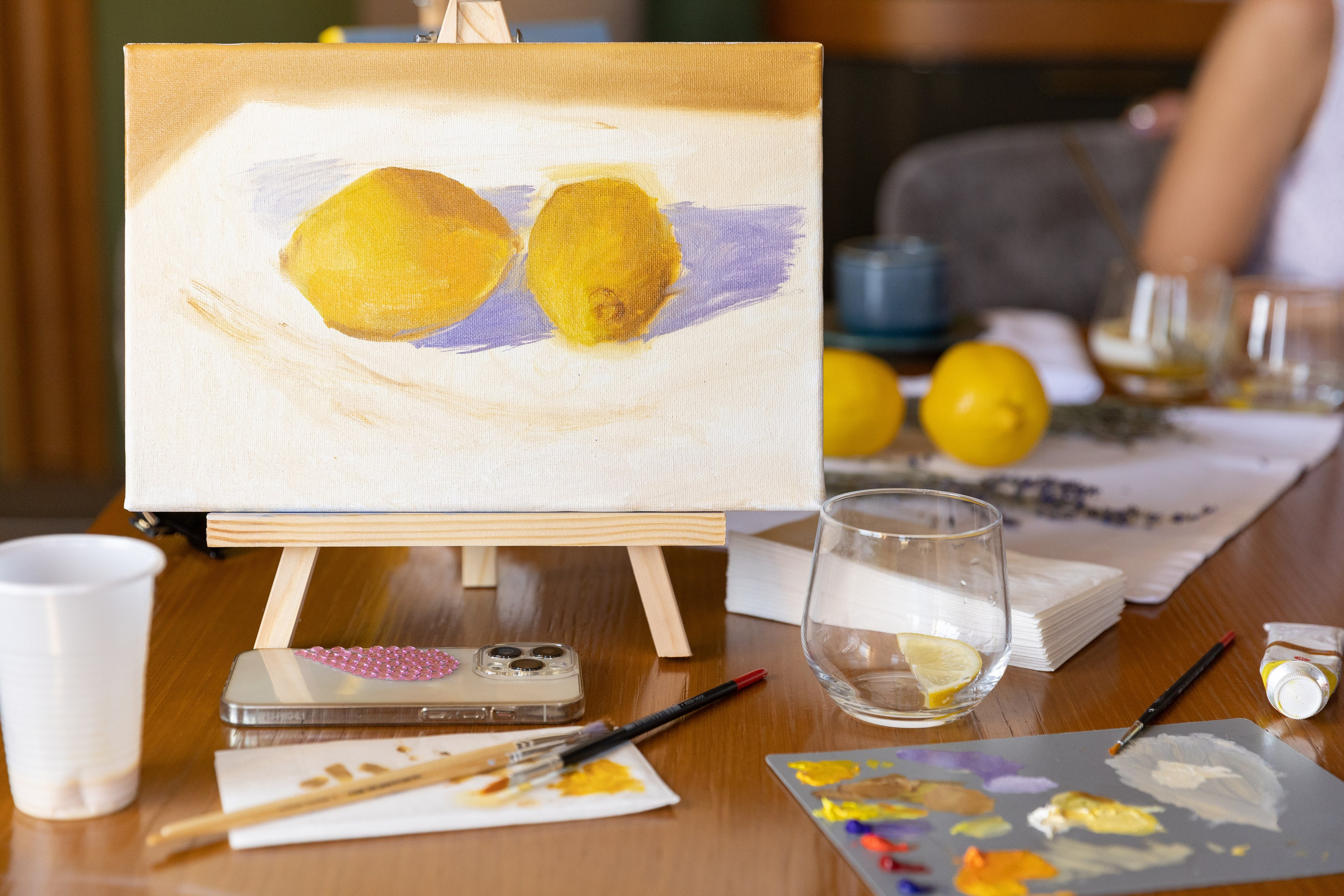 МАСТЕР-КЛАСС ПО ЖИВОПИСИ МАСЛОМ. Фотограф в Сочи Екатерина Потапова