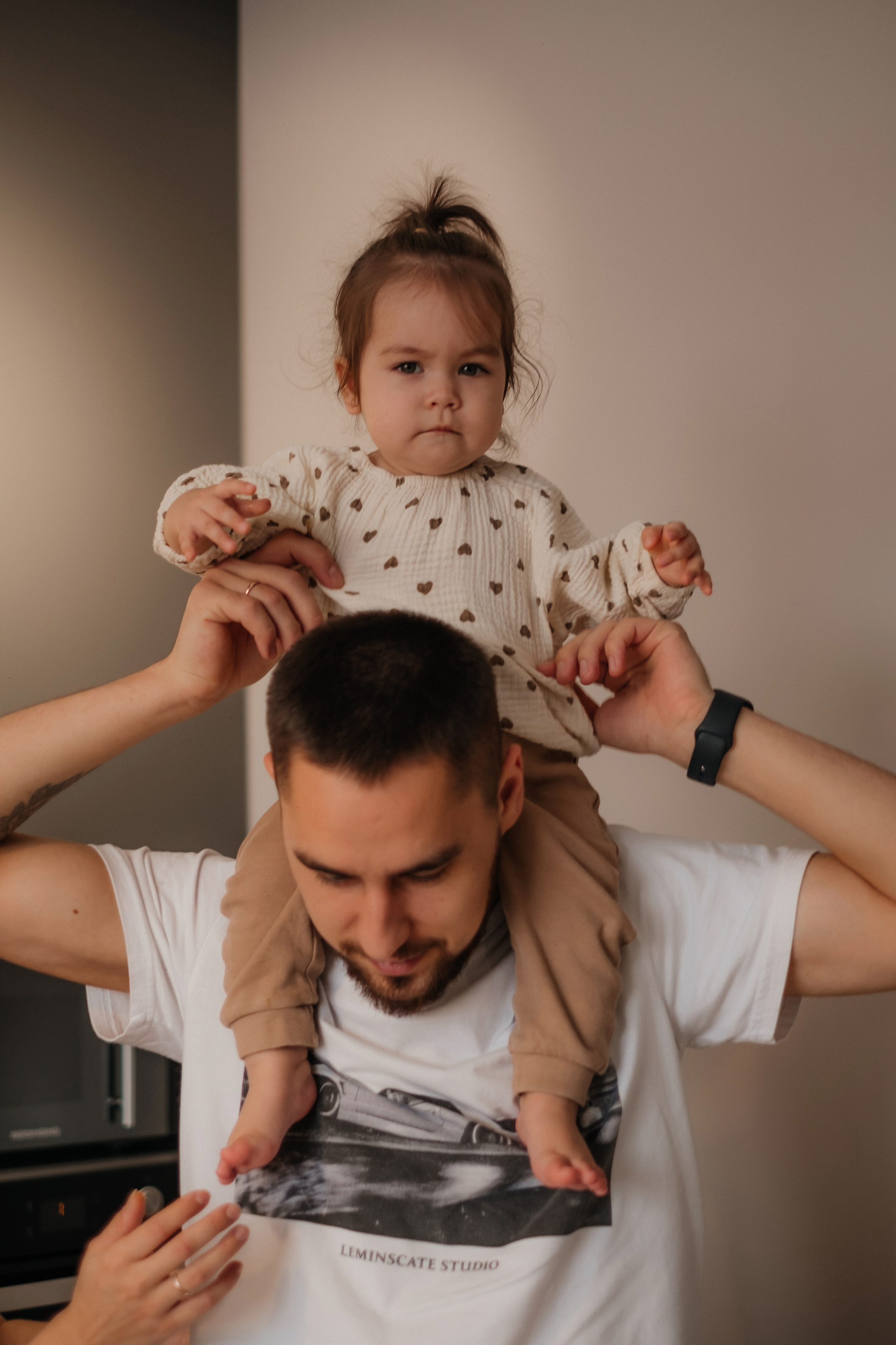 Катя, Саша и Еся | домашняя съемка. Фотограф в Новосибирске Диана Ильиных