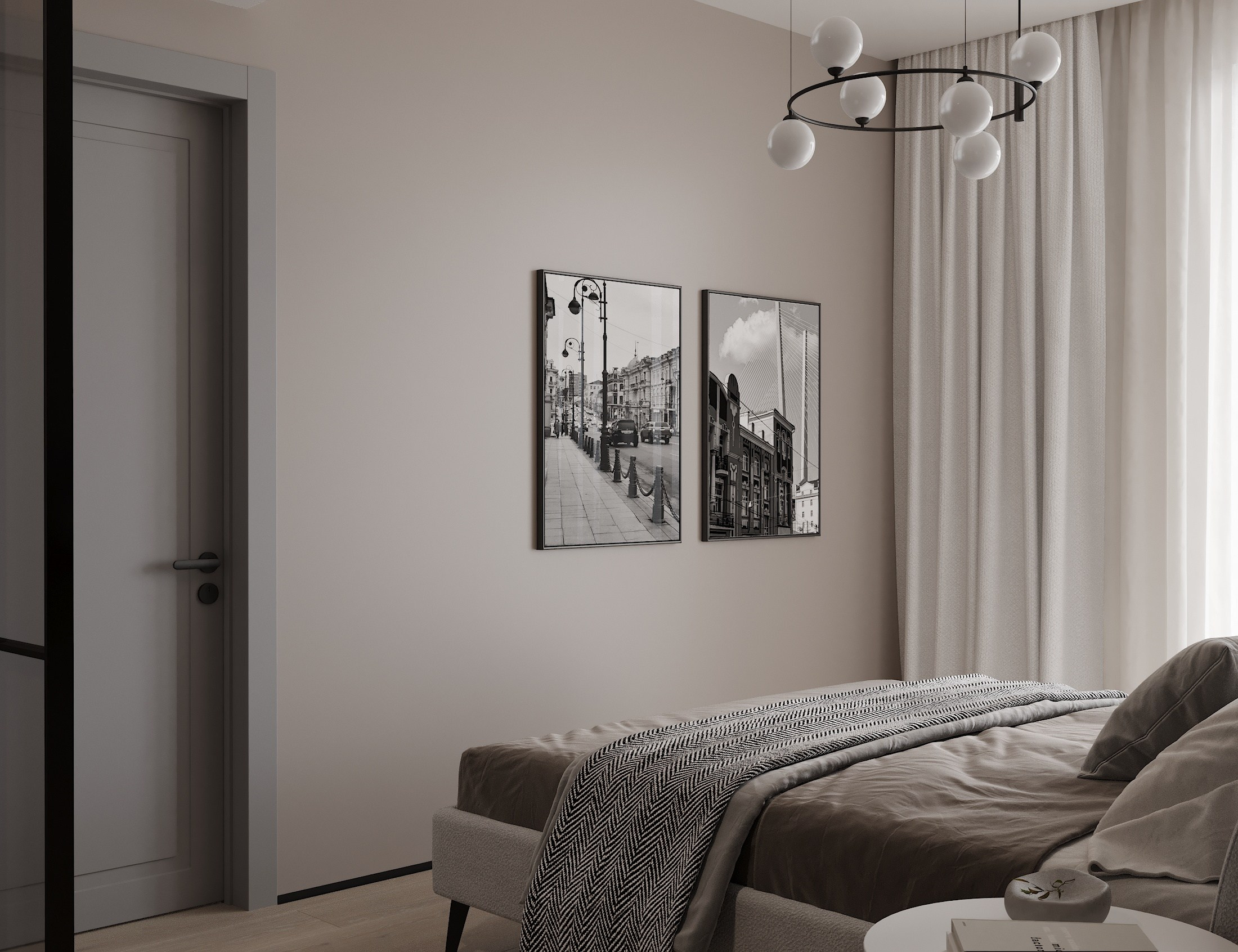 ЖК Еловый 54.7 кв.м. Дизайнер интерьера и 3D визуализатор Ванчугова Ольга