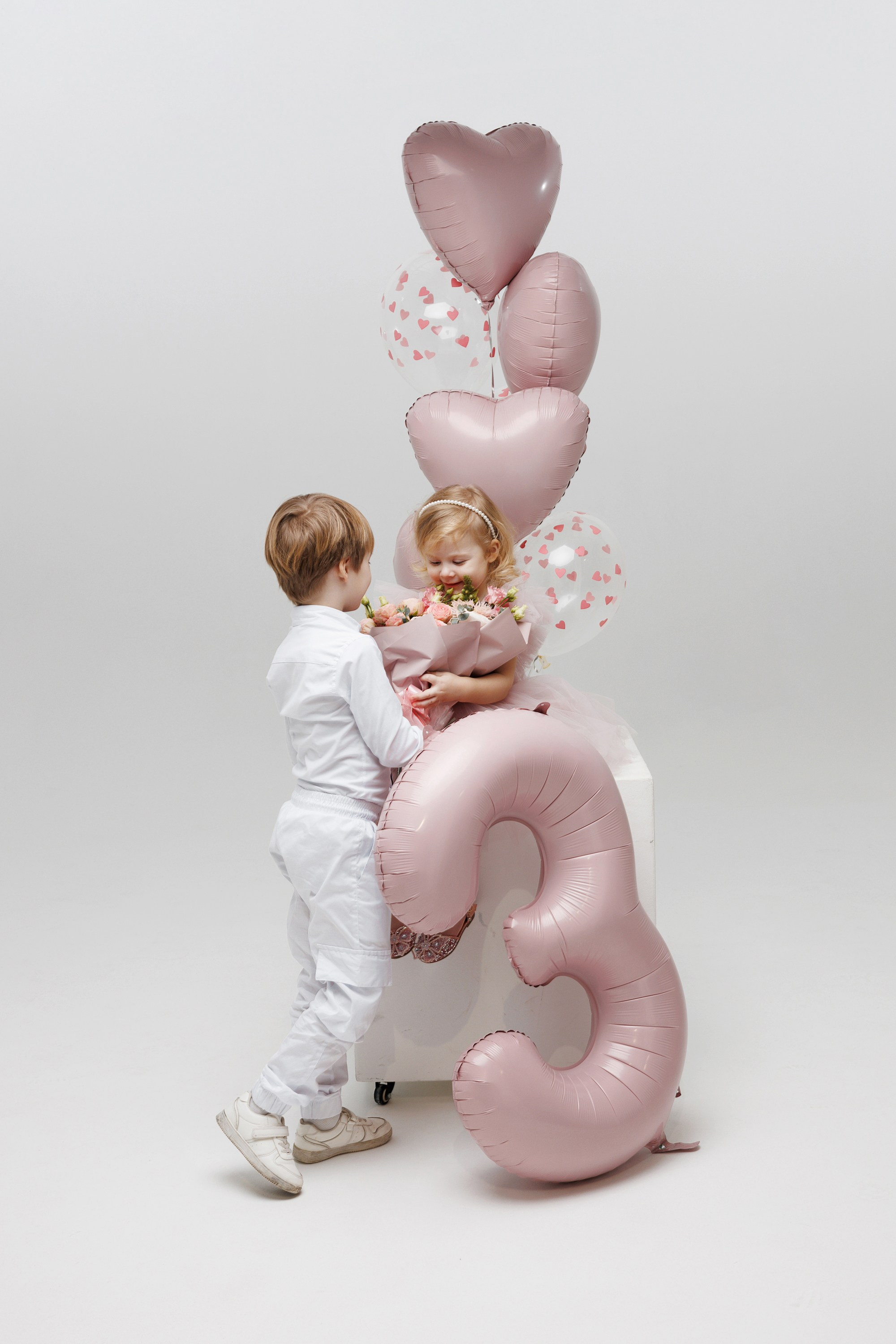 Съемка Дня Рождения Алисы в фотостудии CROSS-STUDIO зал IDEAL. Свадебный и семейный фотограф в Москве и МО Елена Агапова