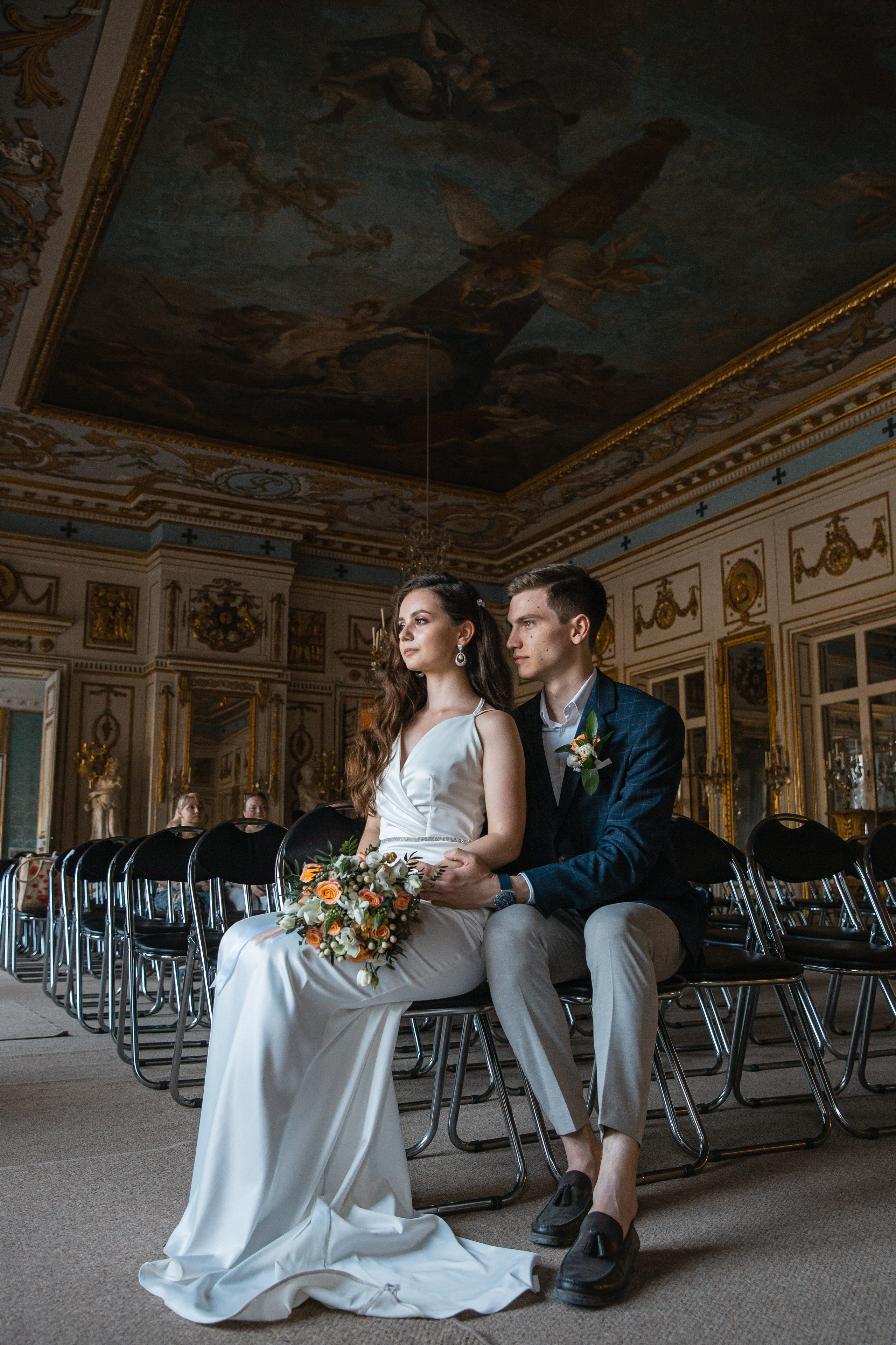 Свадебная фотосессия в усадьбе Кусково. Фотограф и видеограф Анна Домашенко