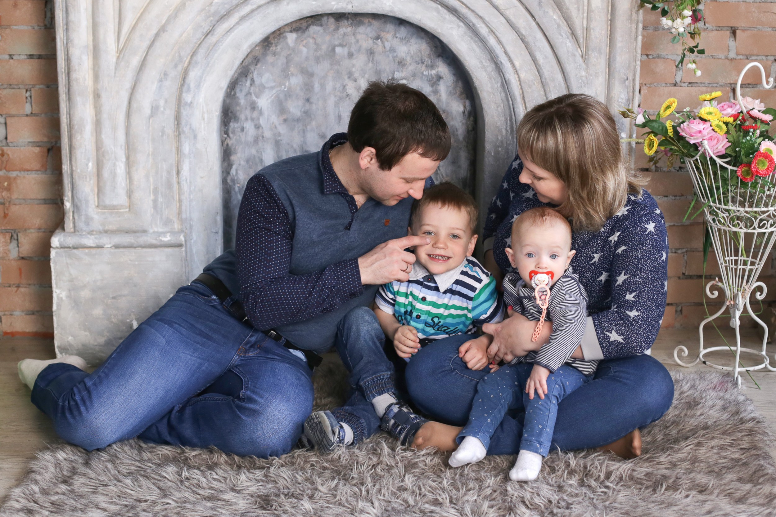 Настя, Денис, Максим и Маша. Фотограф Анастасия Малеева