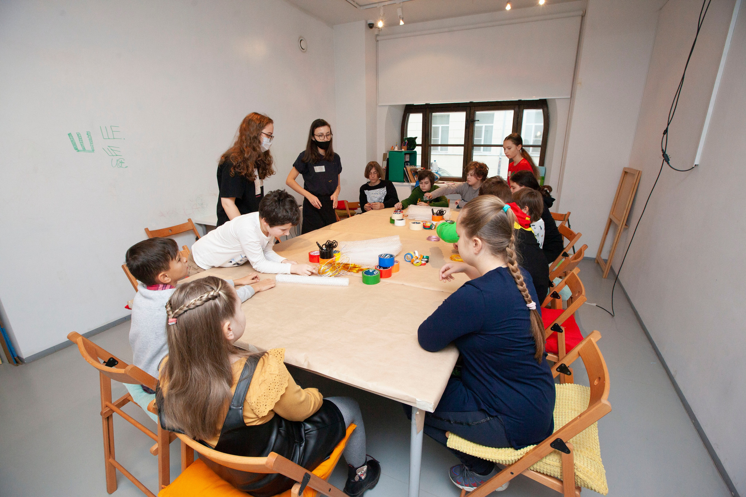 Детский мастер-класс в ММОМА. Stanislav Baryshev — People. Emotions. Atmosphere