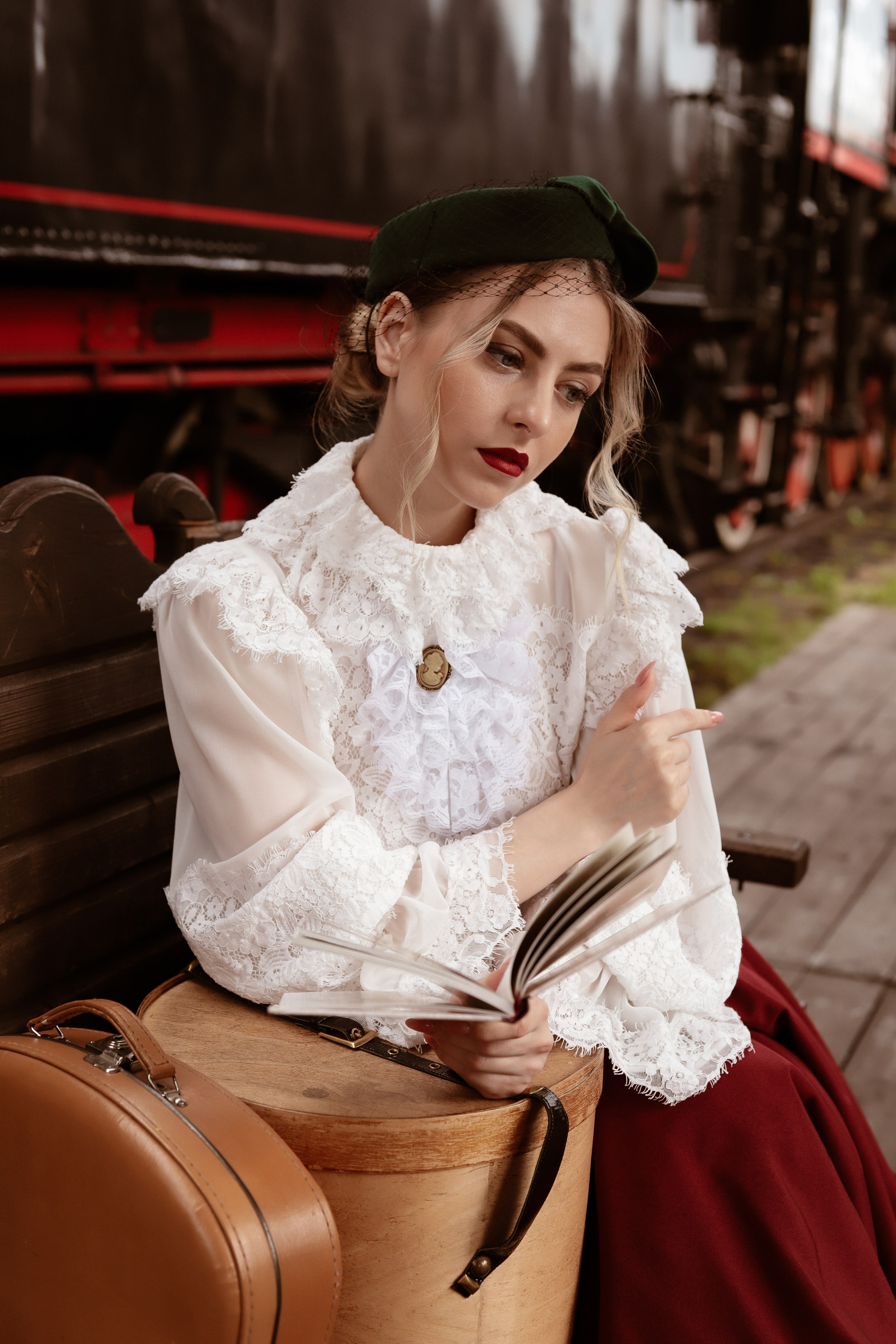 Ретро поезд. Детский и семейный фотограф в Москве