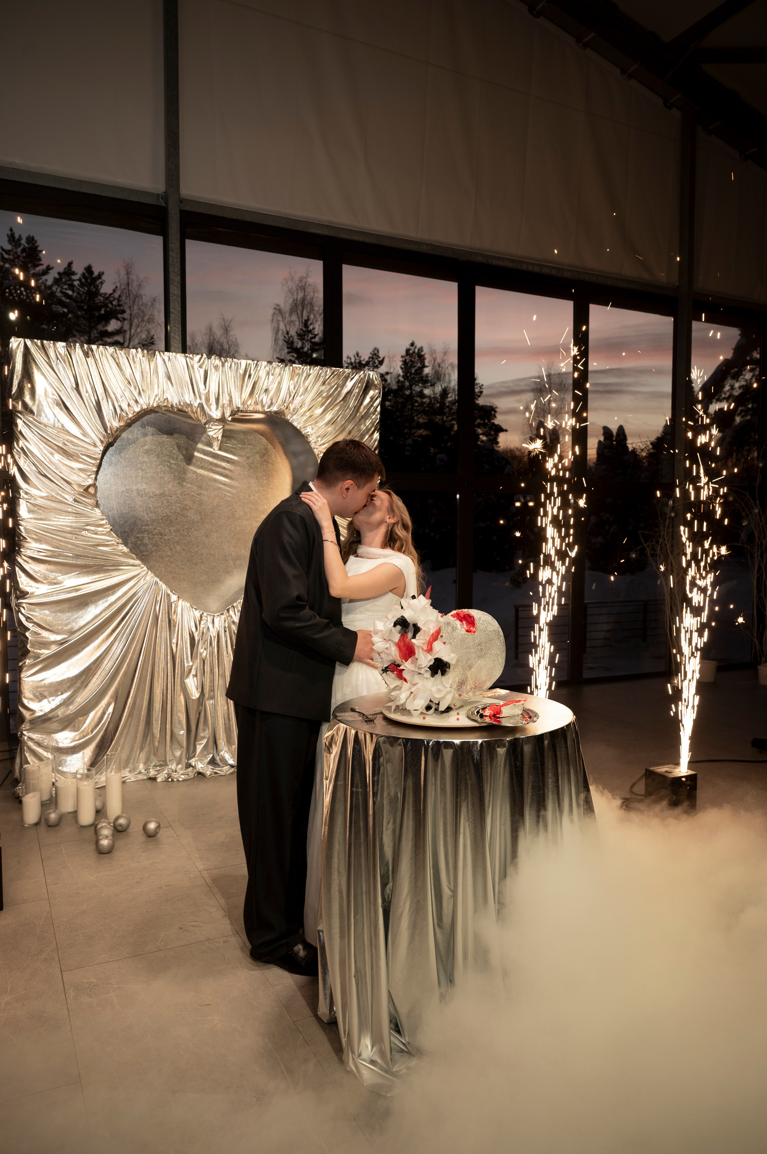 Зимняя история любви. Фотограф Евгения Мирошниченко