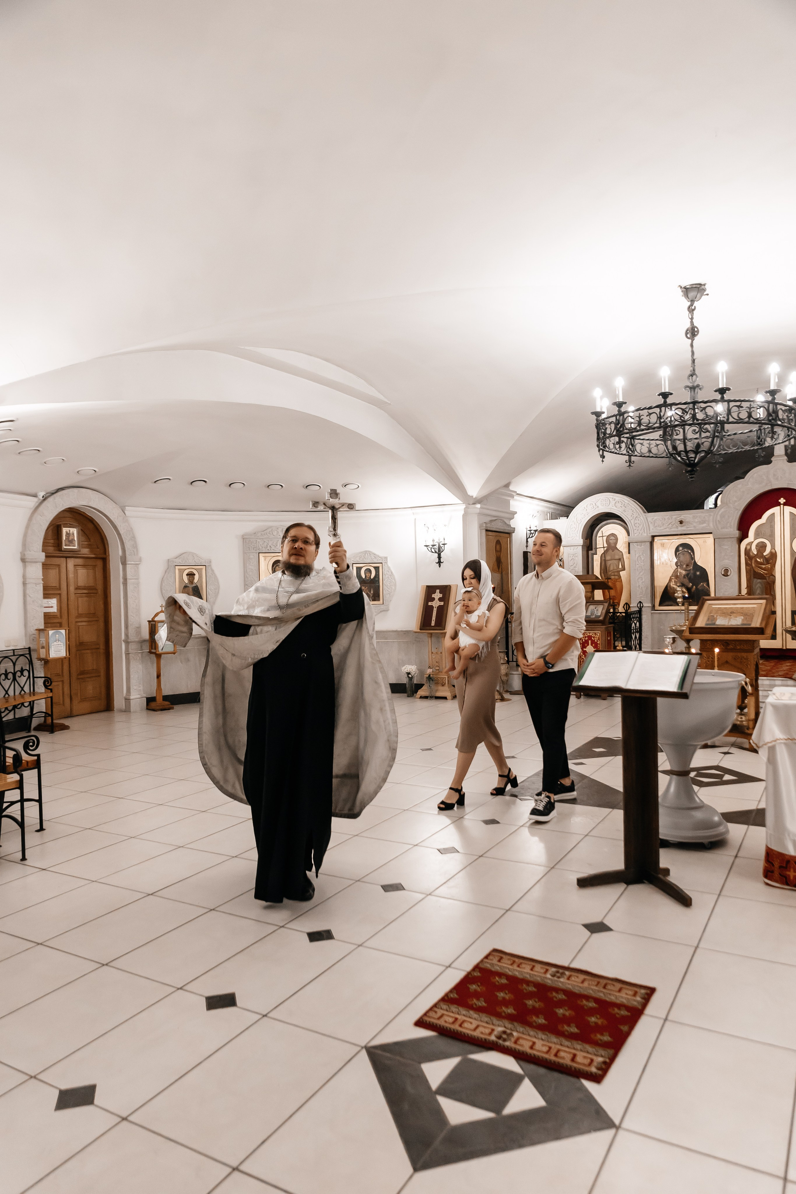 Крещение Ксении. Семейный фотограф Минск Усова Ольга