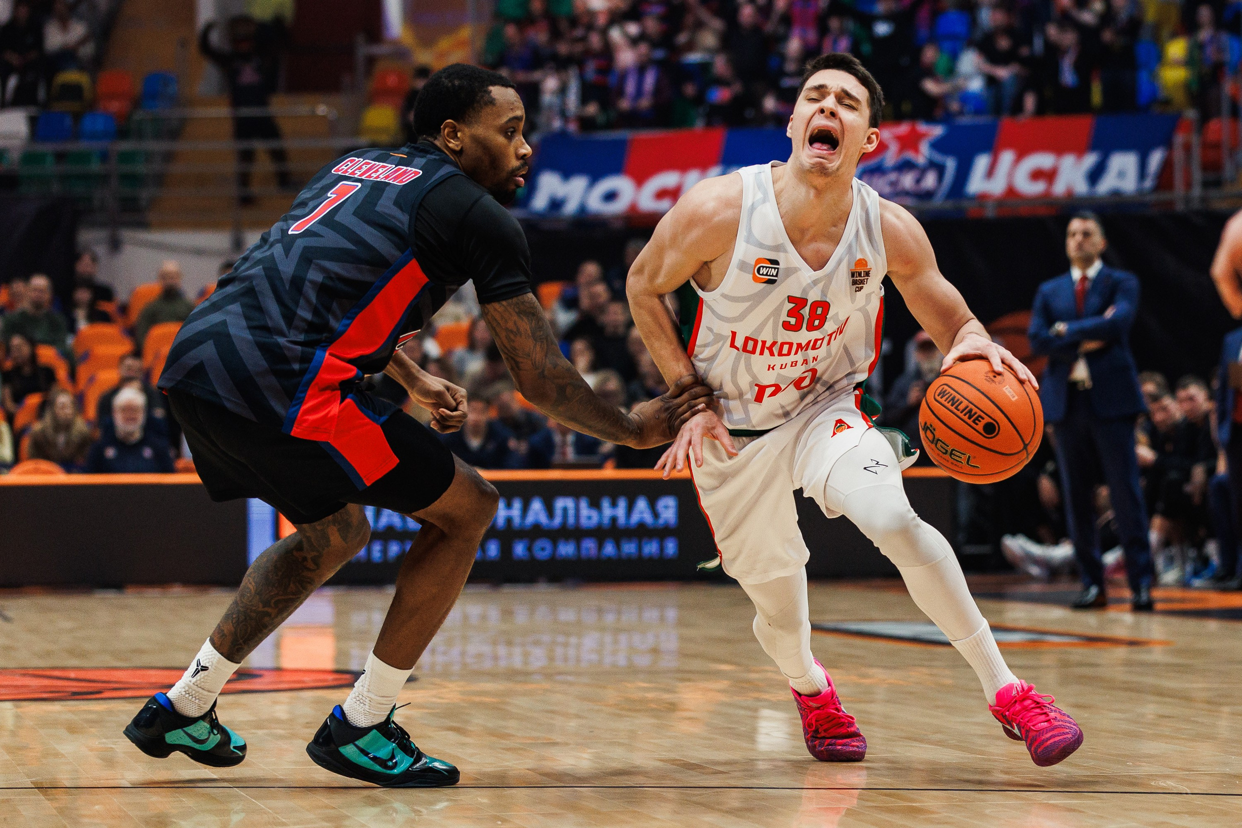 Winline Basket Cup CSKA — Lokomotiv-Luban. Photographer Danil Aykin