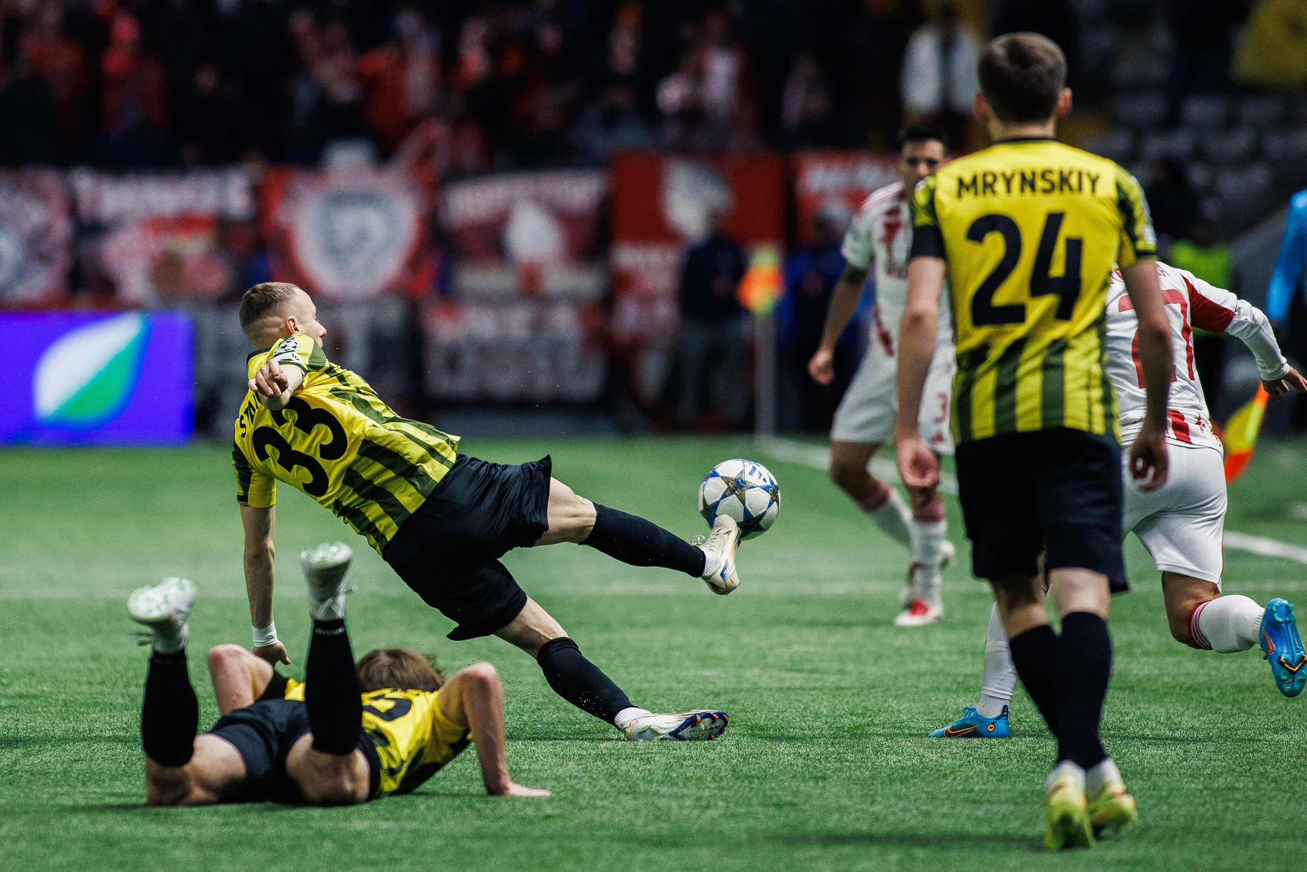 UEFA Champions League 25/26 Kairat — Olympiacos. Photographer Danil Aykin