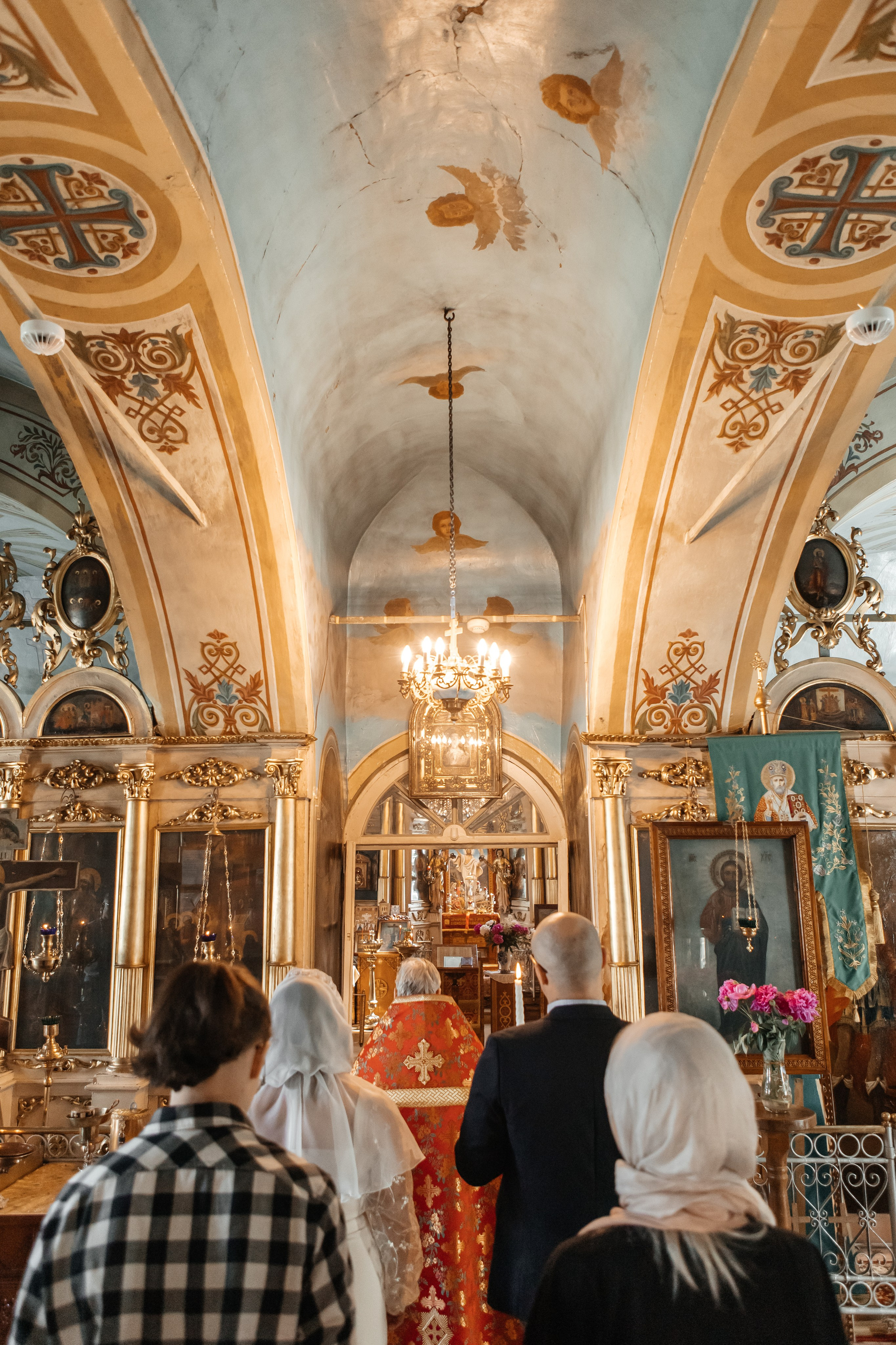 Венчание. Церковь Воздвижения Честного Креста Господня в Татаринцево. Фотограф Валерия Горбунова Подольск Бутово Видное Щербинка