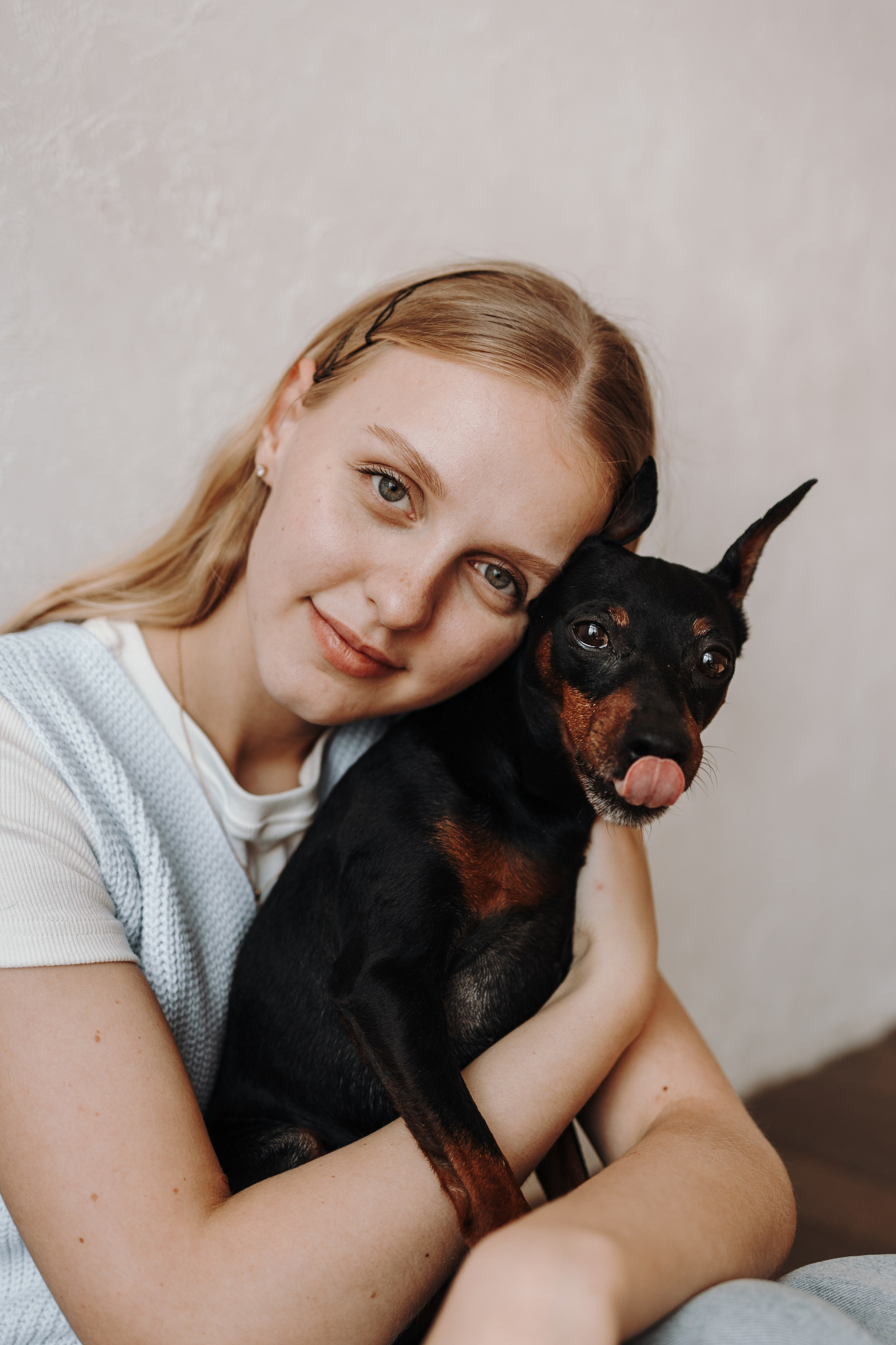 Катя и ее мальчики. Фотограф — Анималист | Санкт-Петербург