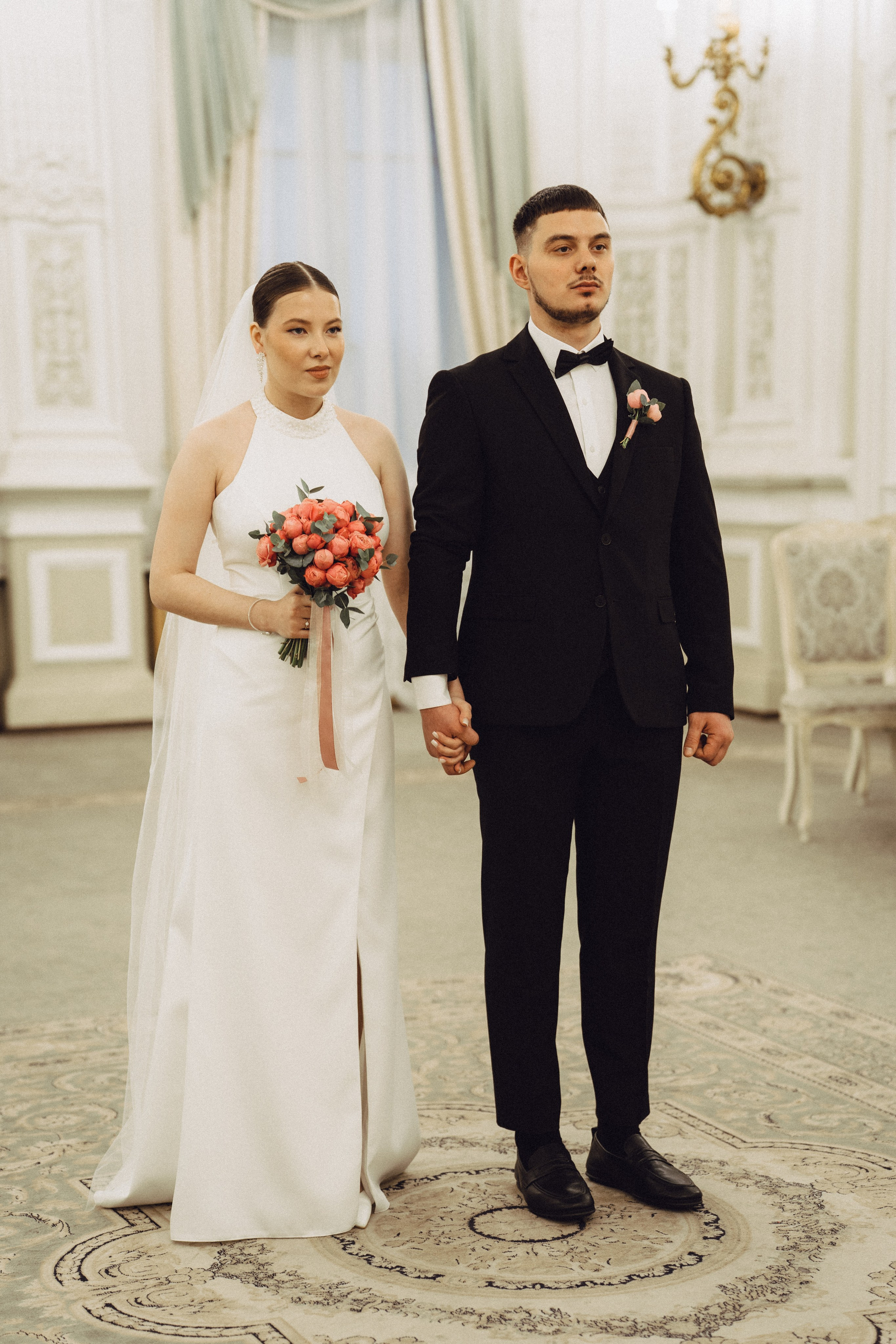 СВАДЕБНАЯ СЬЕМКА В ПЕВОМ ДВОРЦЕ БРАКОСОЧЕТАНИЯ. Профессиональный фотограф, Санкт-Петербург — Виктория Богомолова
