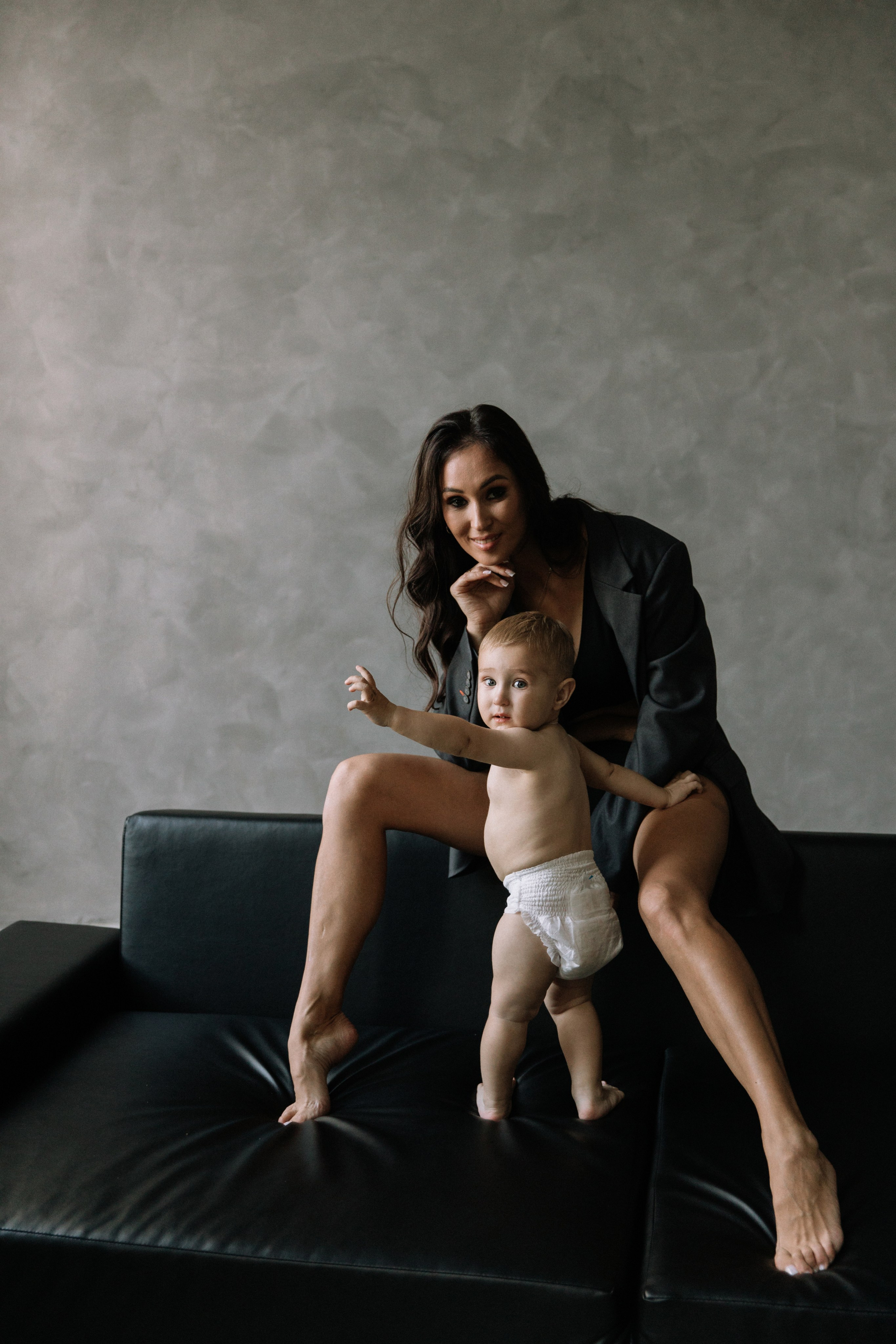 Мама Наташа и сынуля Фим. Фотограф Катя Трусова