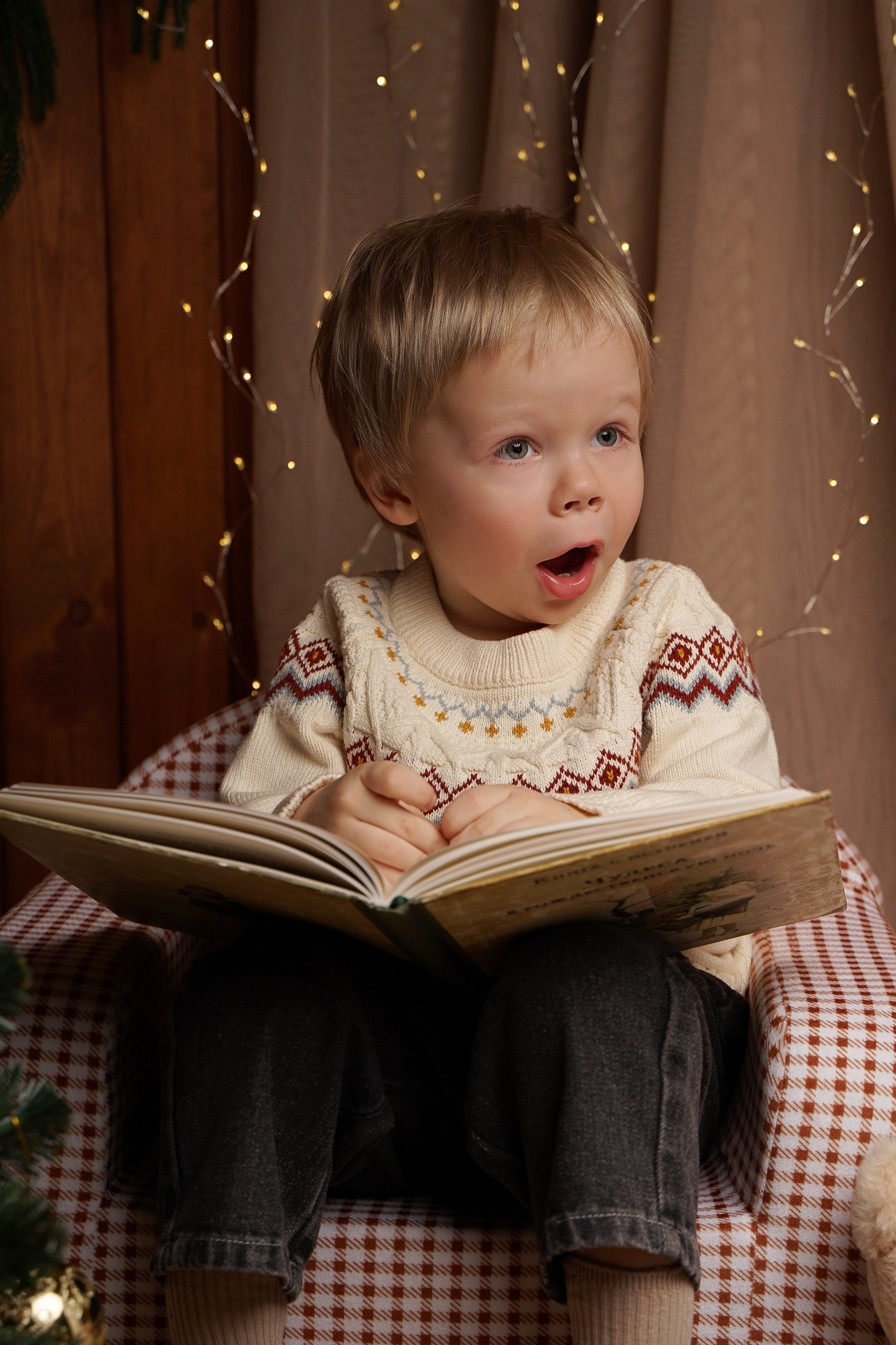 Новогодняя уютная. Студия детской фотографии