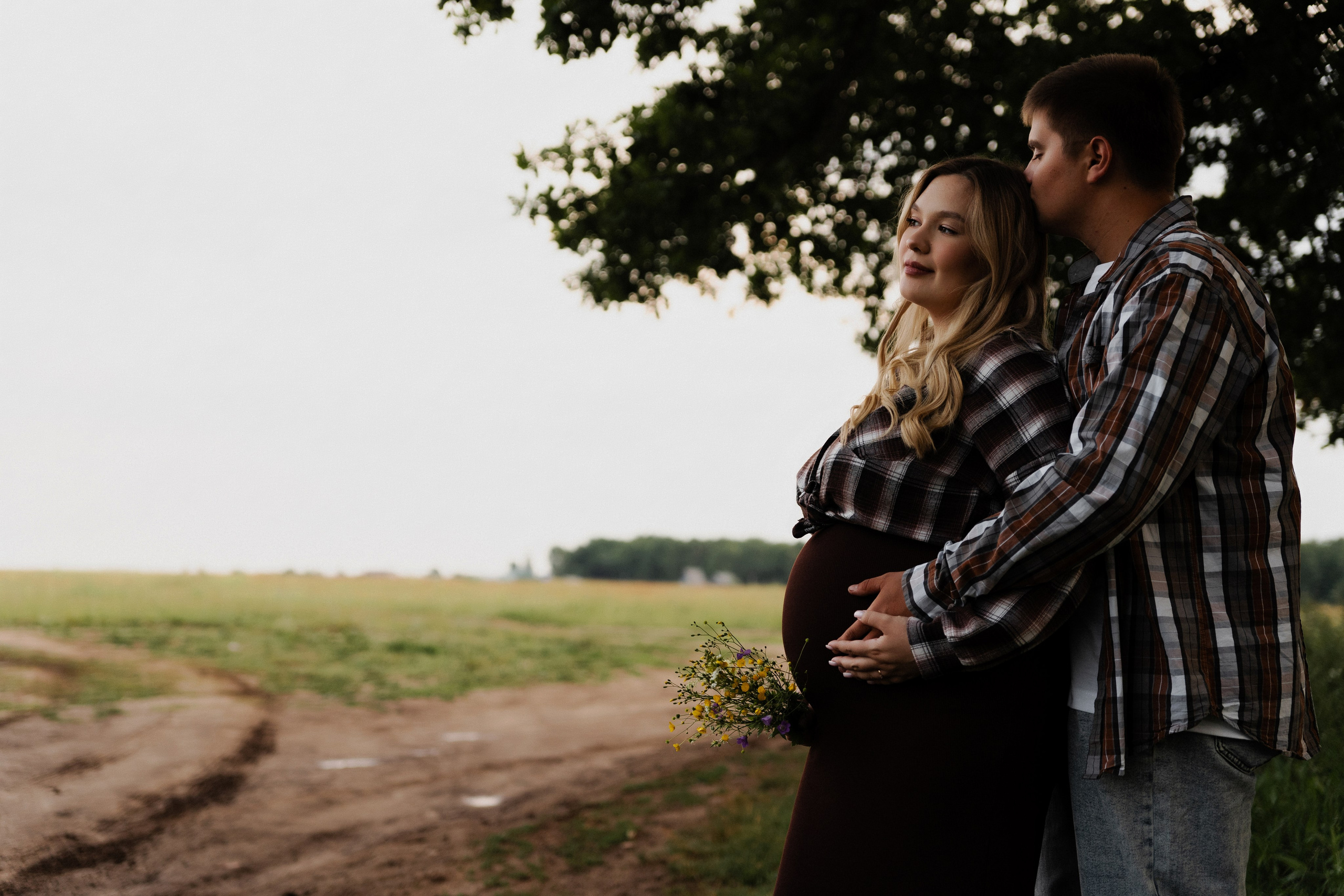 Парная съемка на природе