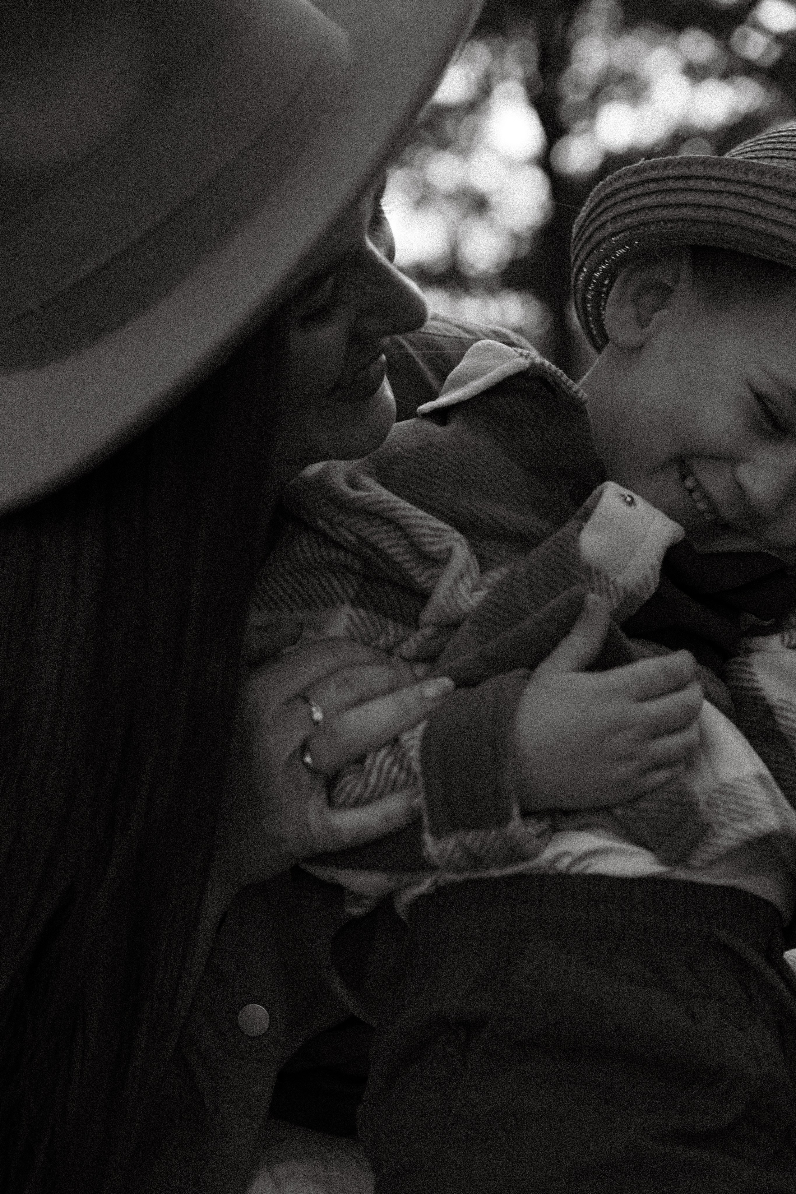 Семейная съемка на закате