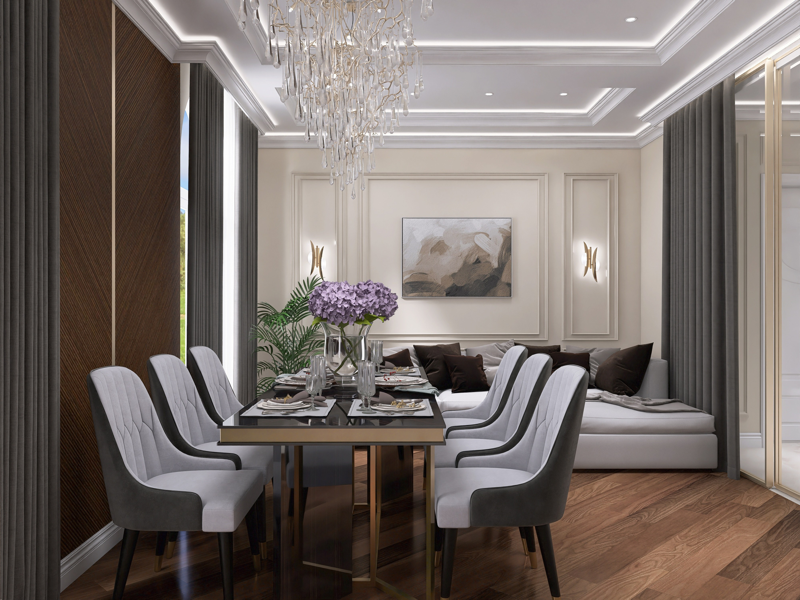 CAPITAL TOWERS. Moscow Interiors