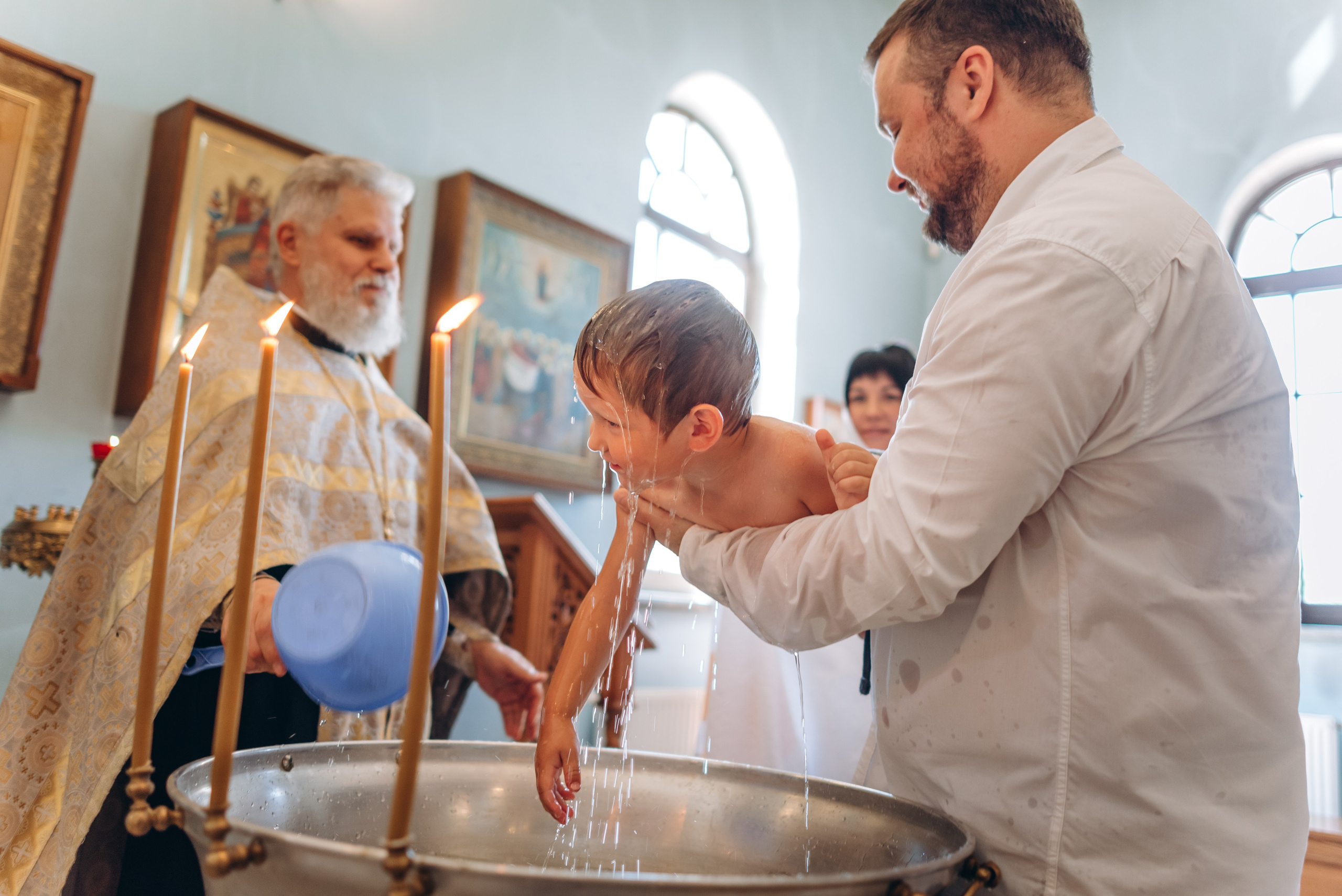 Крещение. Фотограф Кирилл Друлин