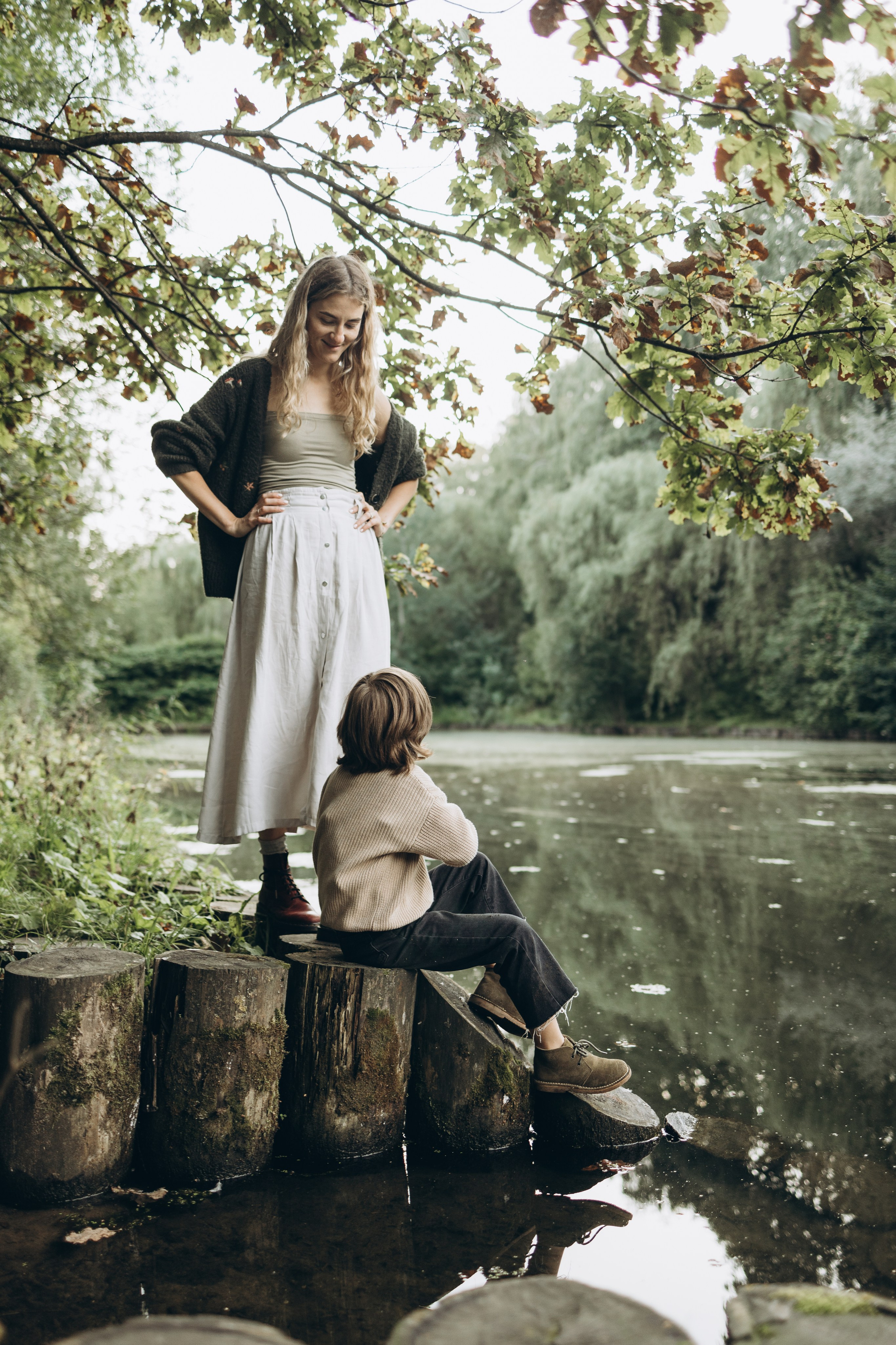 Прогулка с Парке Сокольники. Семейный фотограф в Москве Виктория Ястребинская