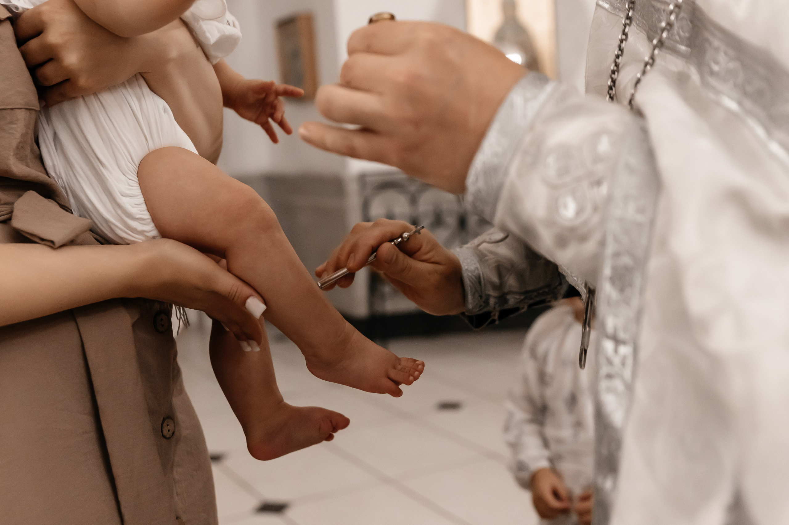 Крещение Ксении. Семейный фотограф Минск Усова Ольга