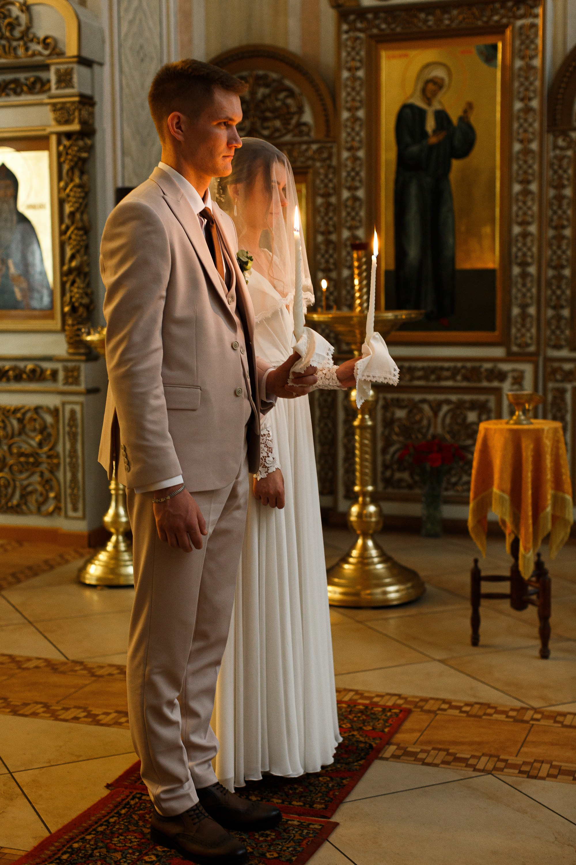 Венчание в храме Живоначальной Троицы на Шаболовке