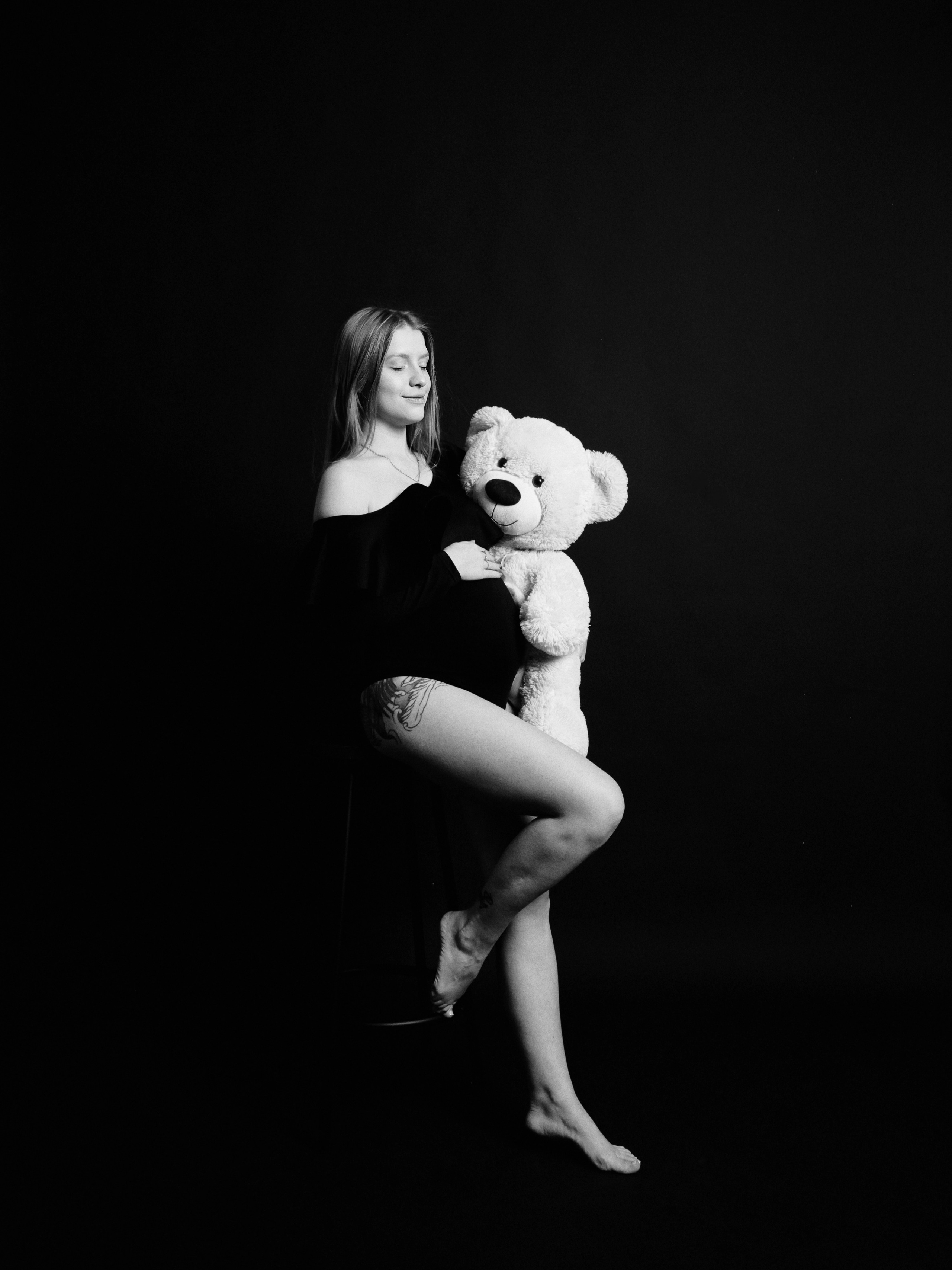 ЧБ. Автопортретная33